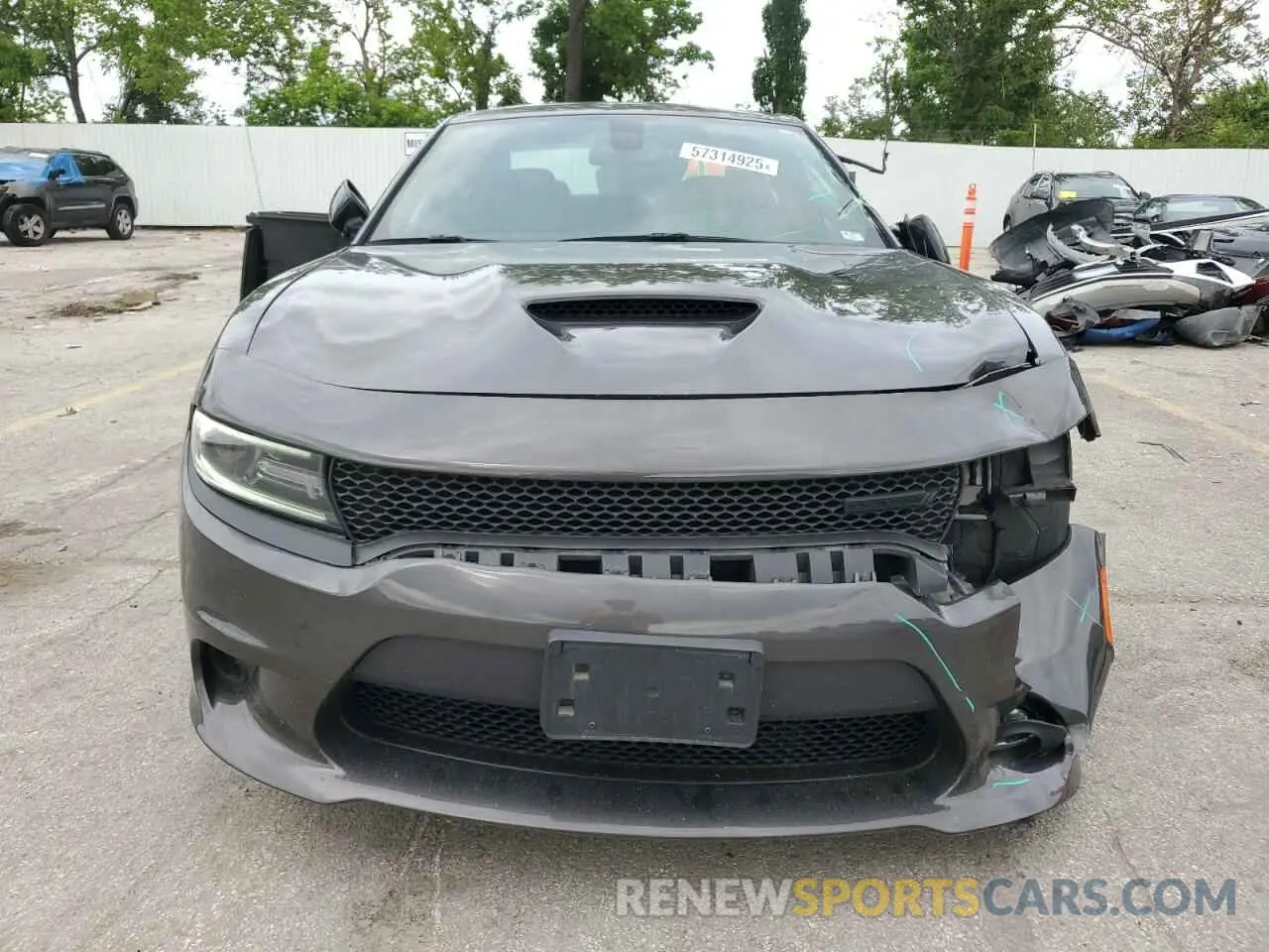 5 Photograph of a damaged car 2C3CDXHG2MH600973 DODGE CHARGER 2021