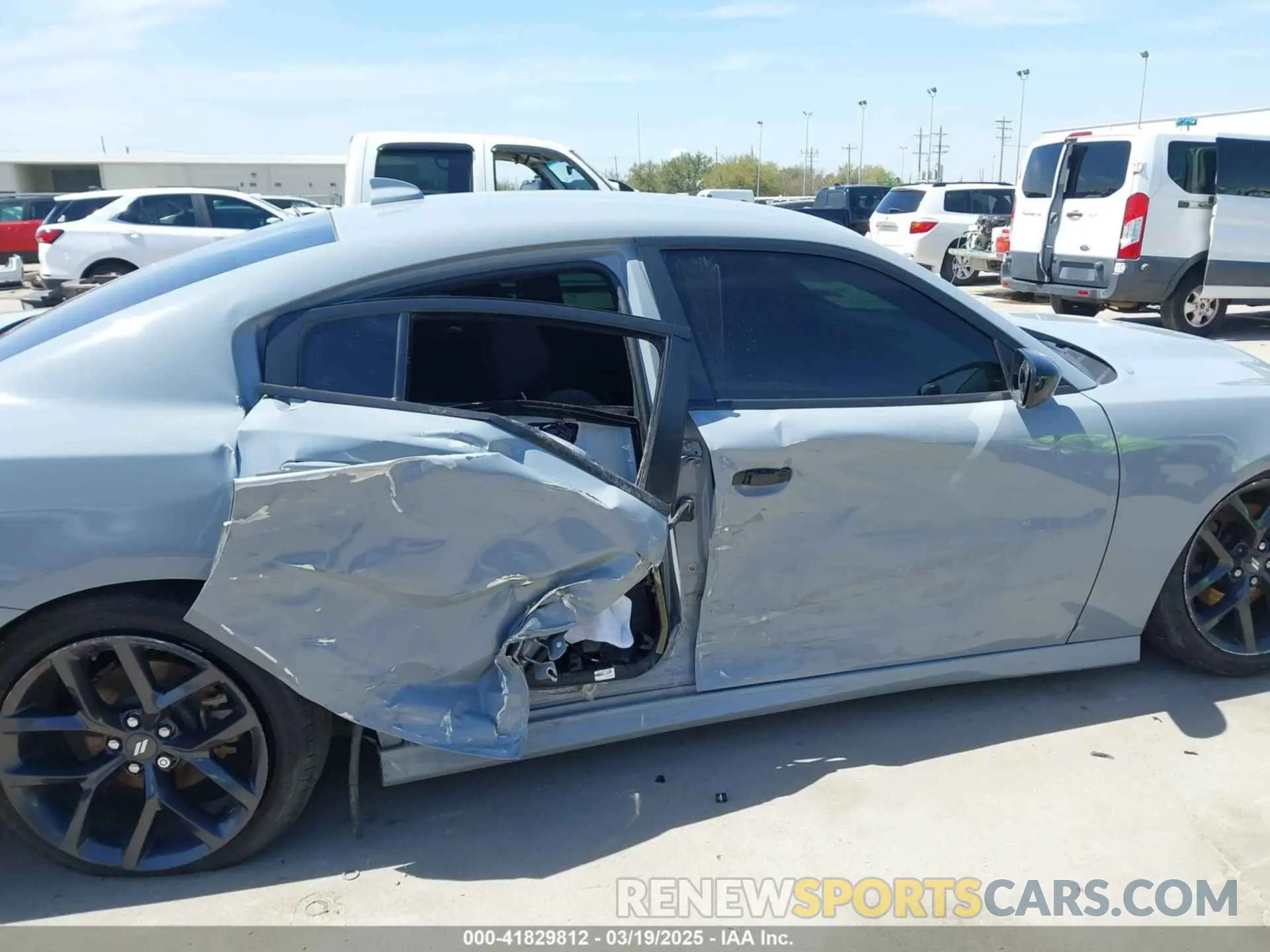 6 Photograph of a damaged car 2C3CDXHG2MH612363 DODGE CHARGER 2021