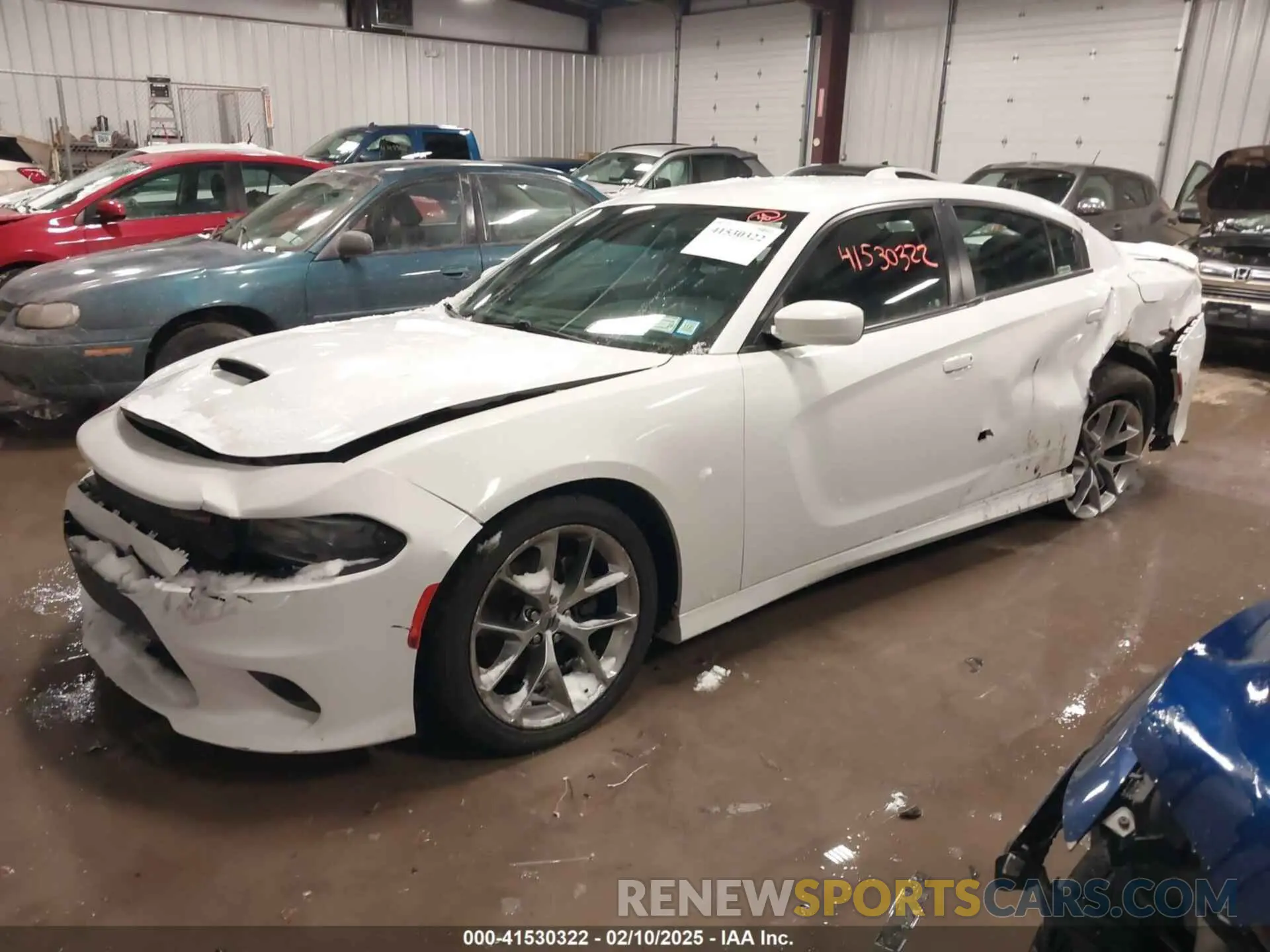 2 Photograph of a damaged car 2C3CDXHG3MH518508 DODGE CHARGER 2021