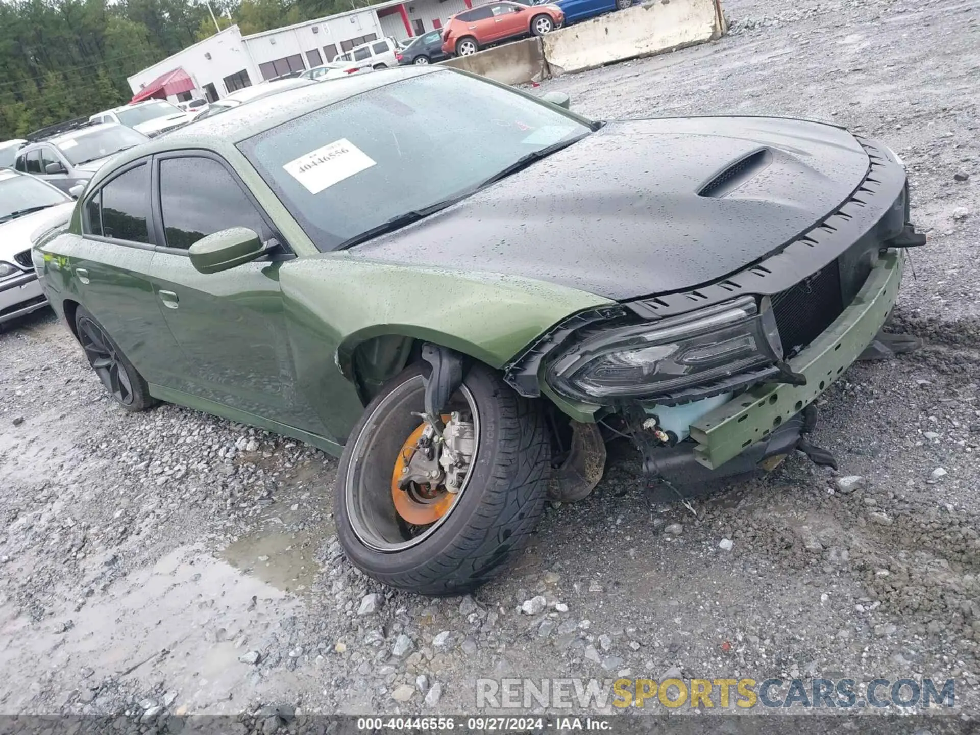 1 Photograph of a damaged car 2C3CDXHG3MH648935 DODGE CHARGER 2021