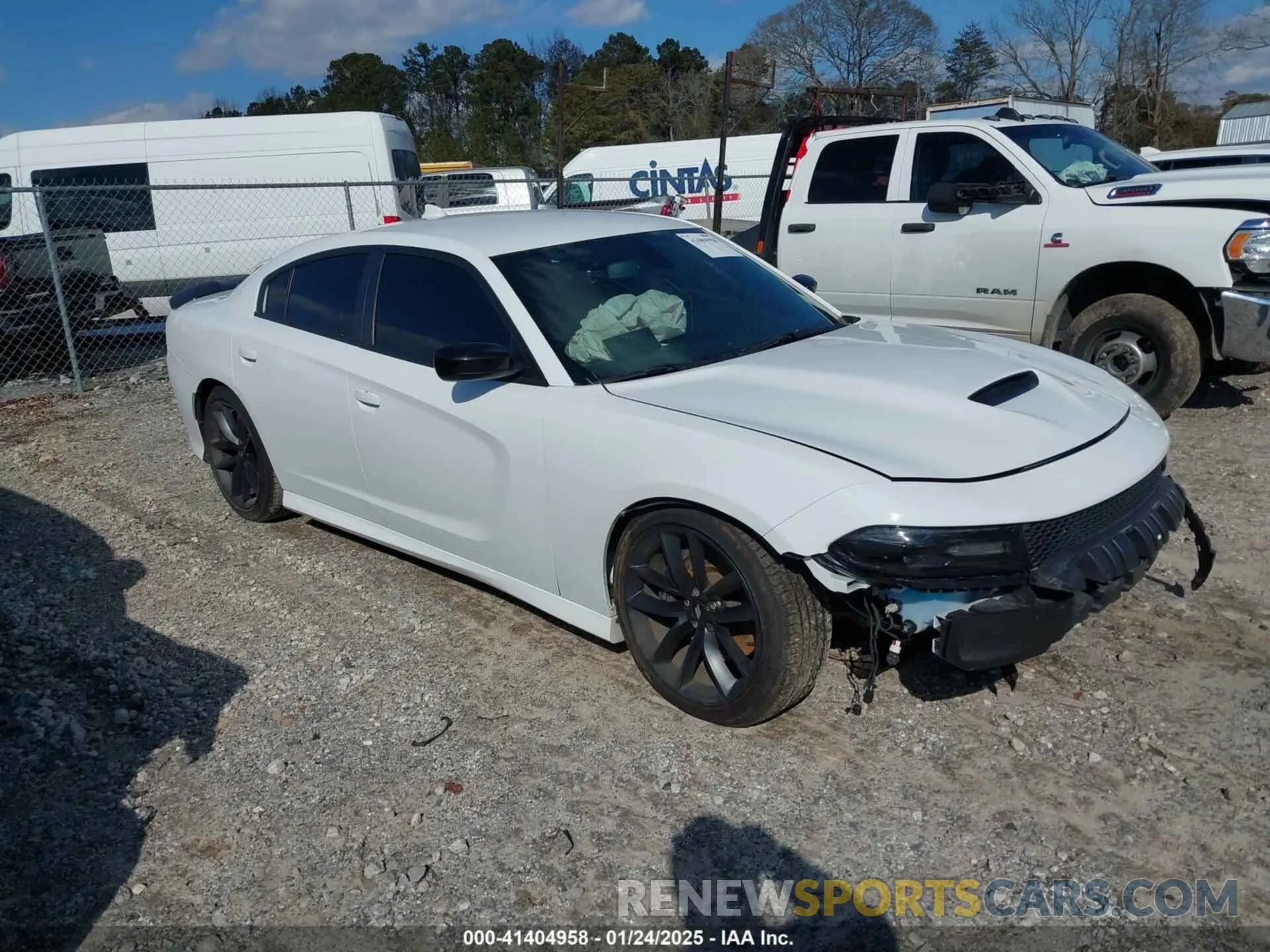 1 Photograph of a damaged car 2C3CDXHG3MH653164 DODGE CHARGER 2021