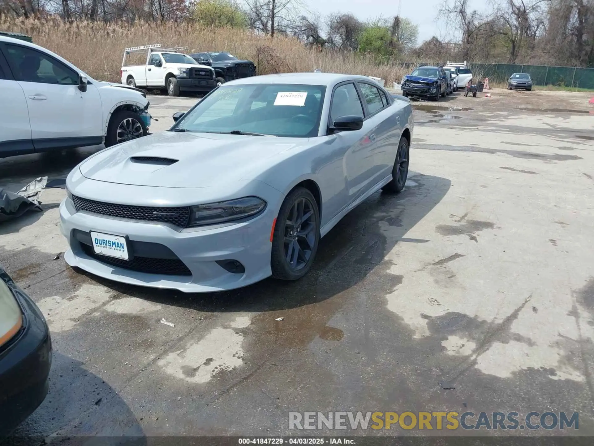 2 Photograph of a damaged car 2C3CDXHG3MH668389 DODGE CHARGER 2021