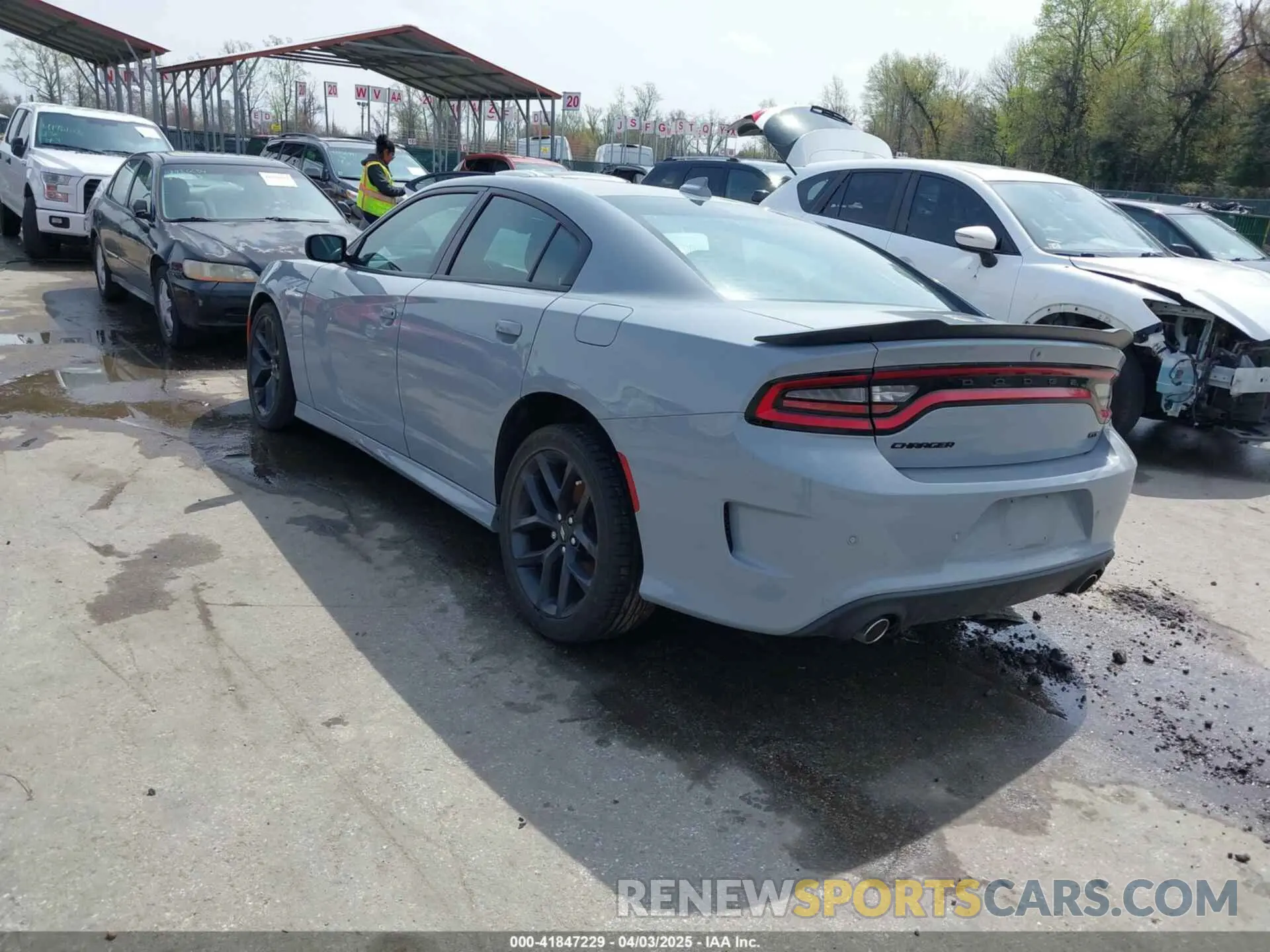 3 Photograph of a damaged car 2C3CDXHG3MH668389 DODGE CHARGER 2021