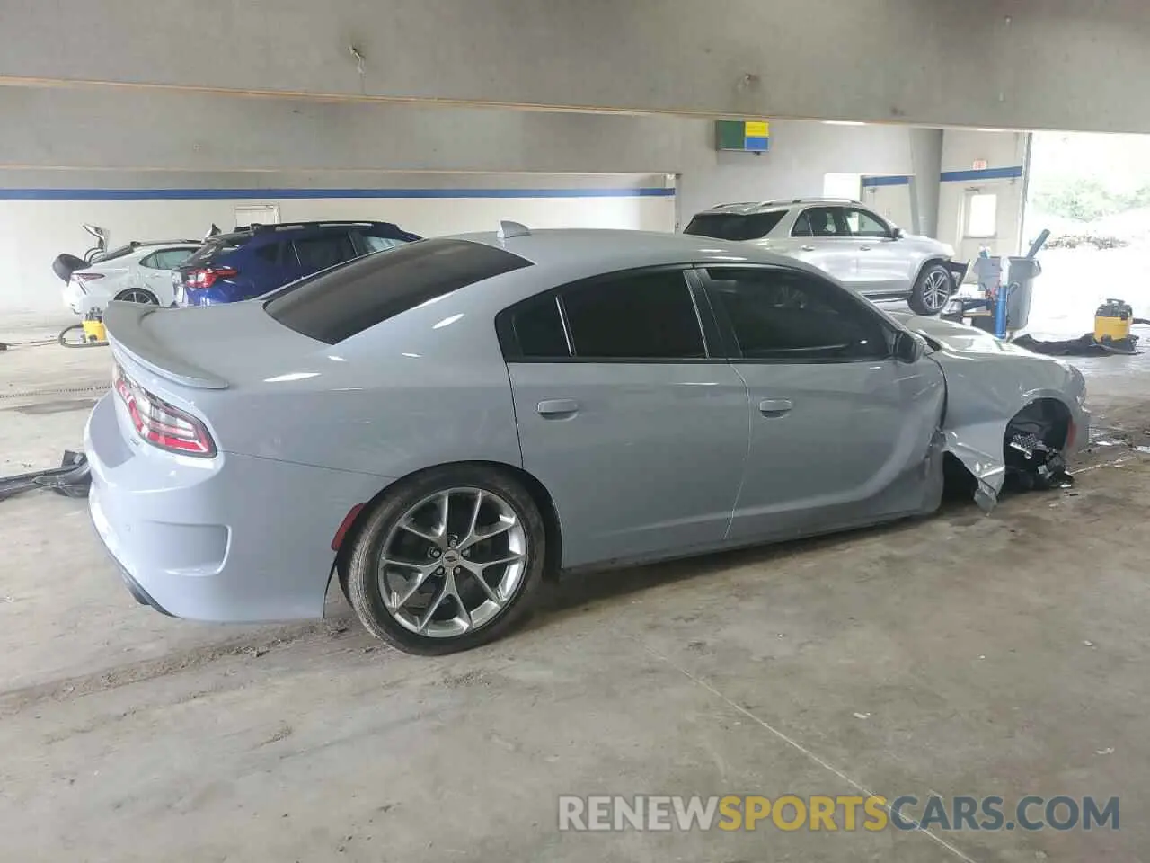 3 Photograph of a damaged car 2C3CDXHG3MH679148 DODGE CHARGER 2021