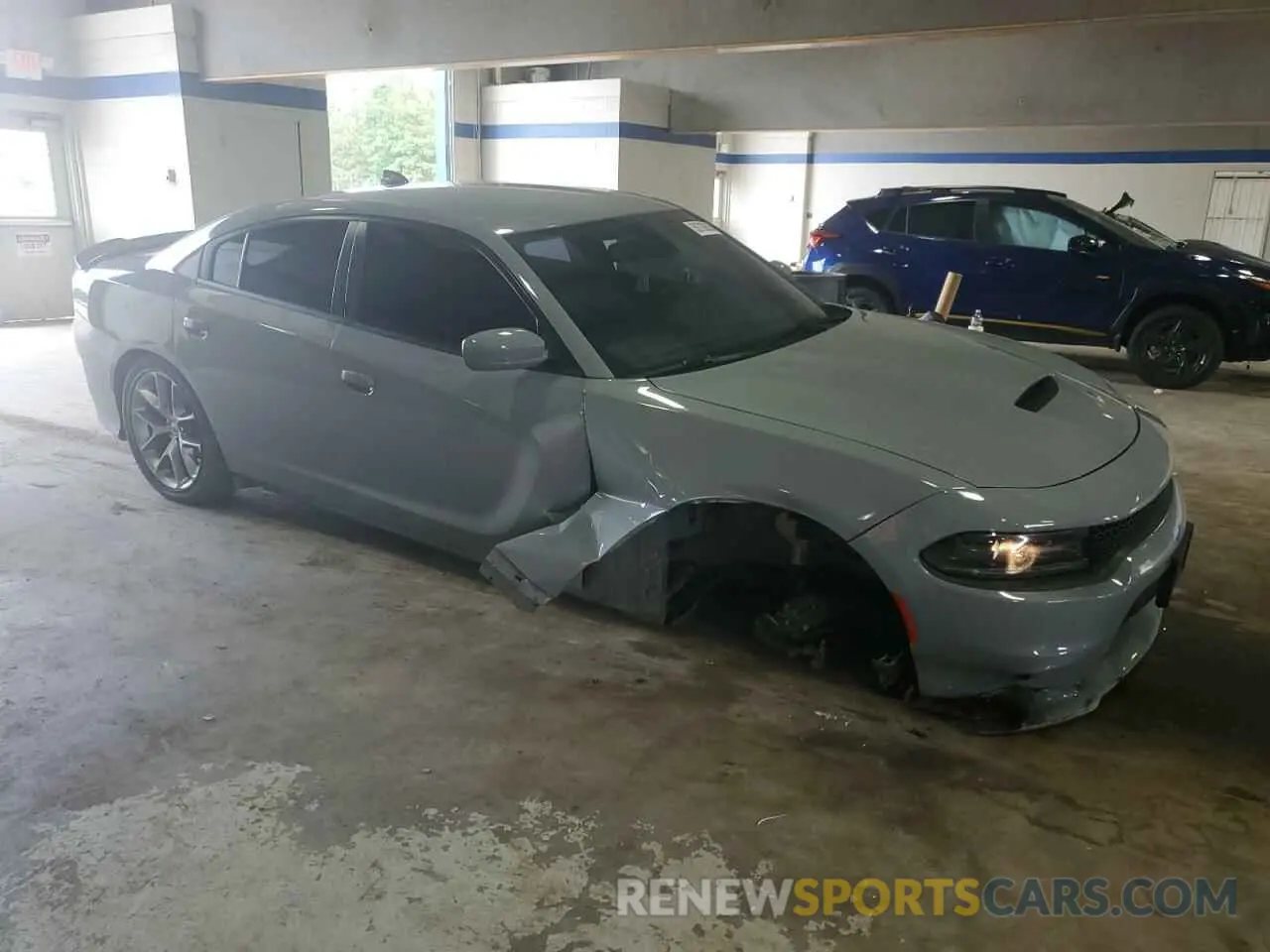 4 Photograph of a damaged car 2C3CDXHG3MH679148 DODGE CHARGER 2021