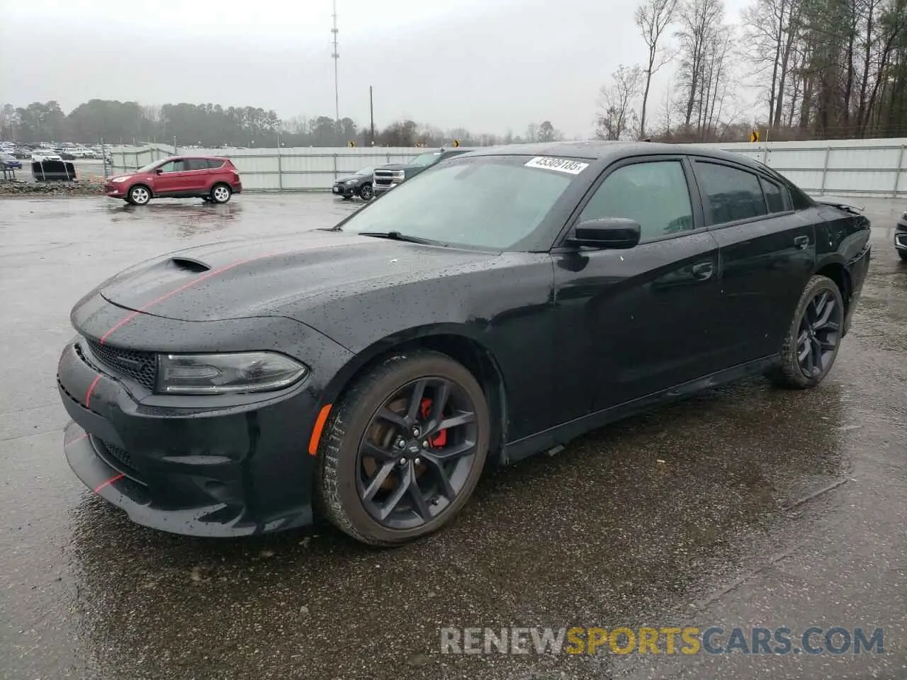 1 Photograph of a damaged car 2C3CDXHG4MH532594 DODGE CHARGER 2021