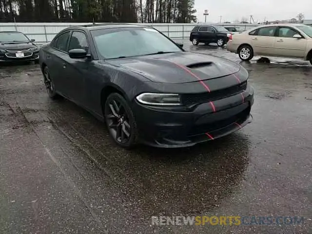10 Photograph of a damaged car 2C3CDXHG4MH532594 DODGE CHARGER 2021