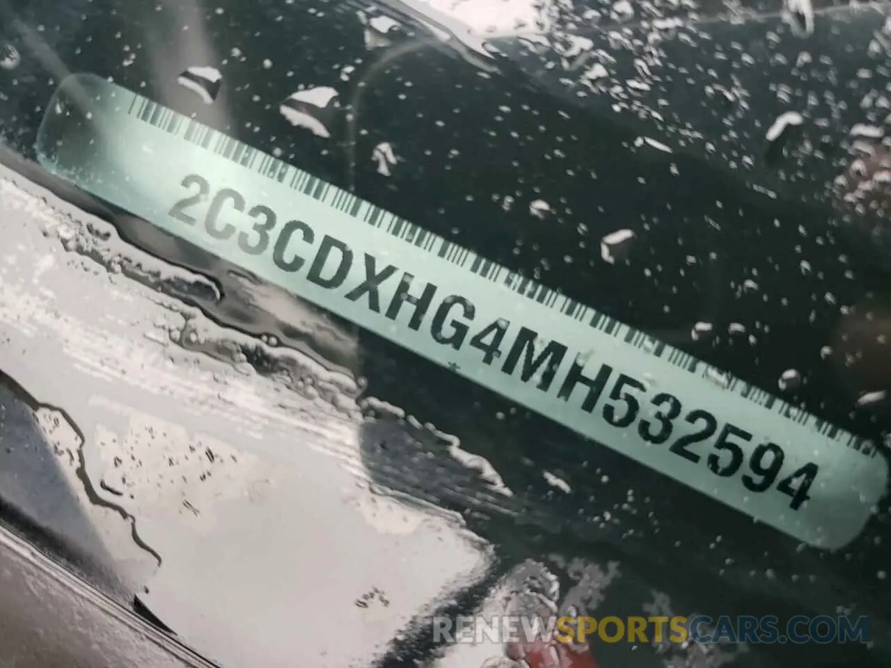 14 Photograph of a damaged car 2C3CDXHG4MH532594 DODGE CHARGER 2021