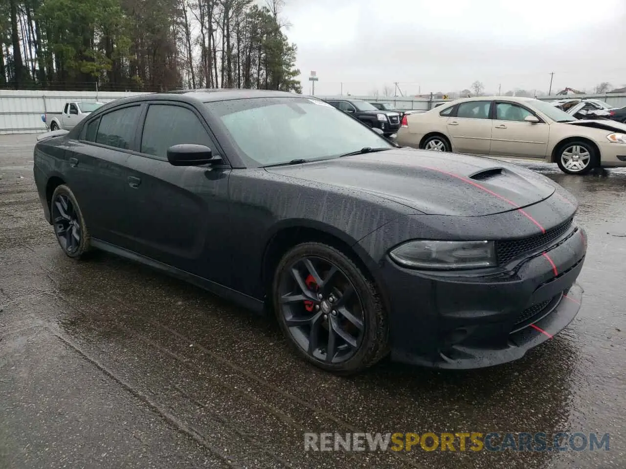 4 Photograph of a damaged car 2C3CDXHG4MH532594 DODGE CHARGER 2021