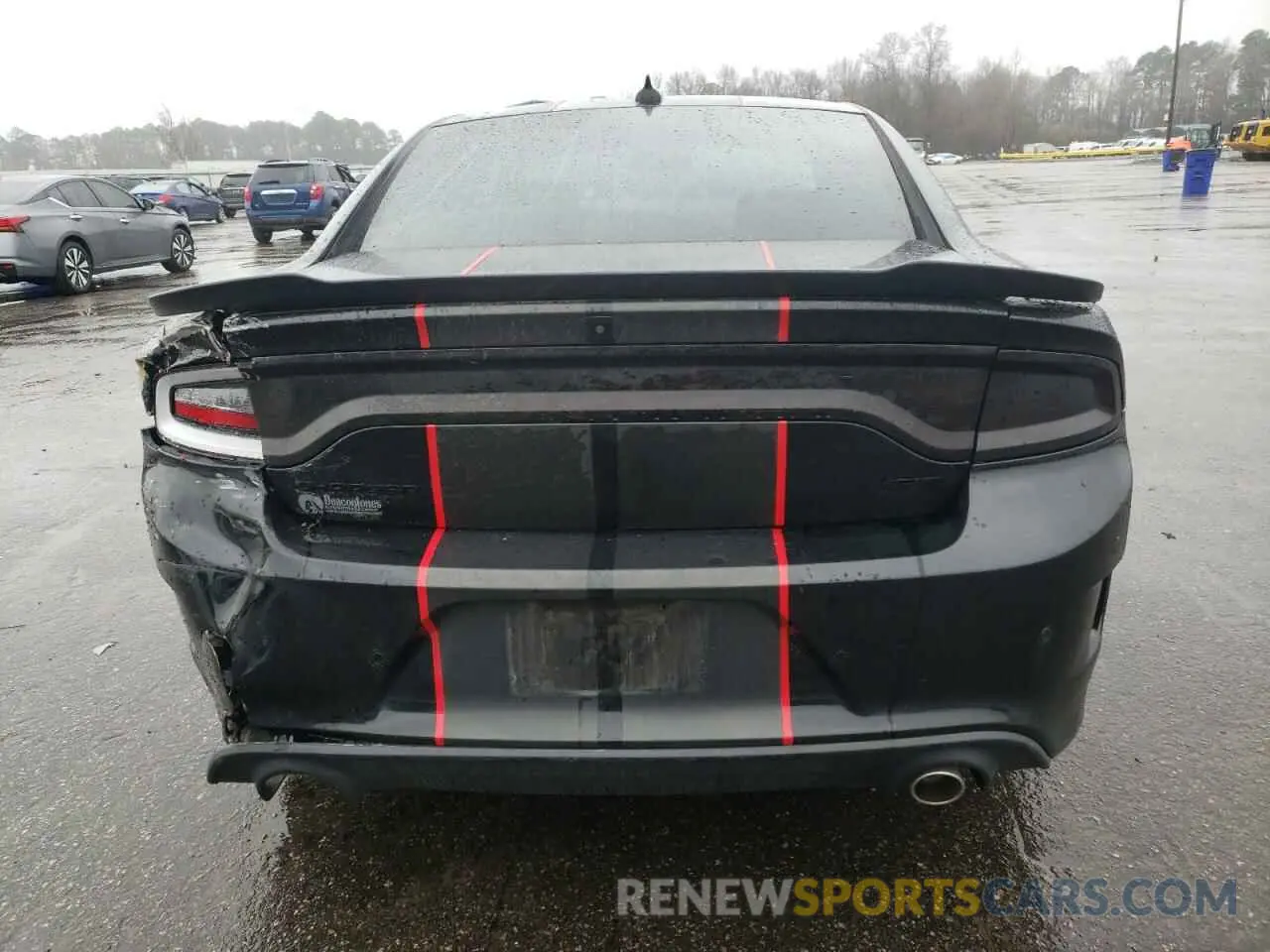 6 Photograph of a damaged car 2C3CDXHG4MH532594 DODGE CHARGER 2021