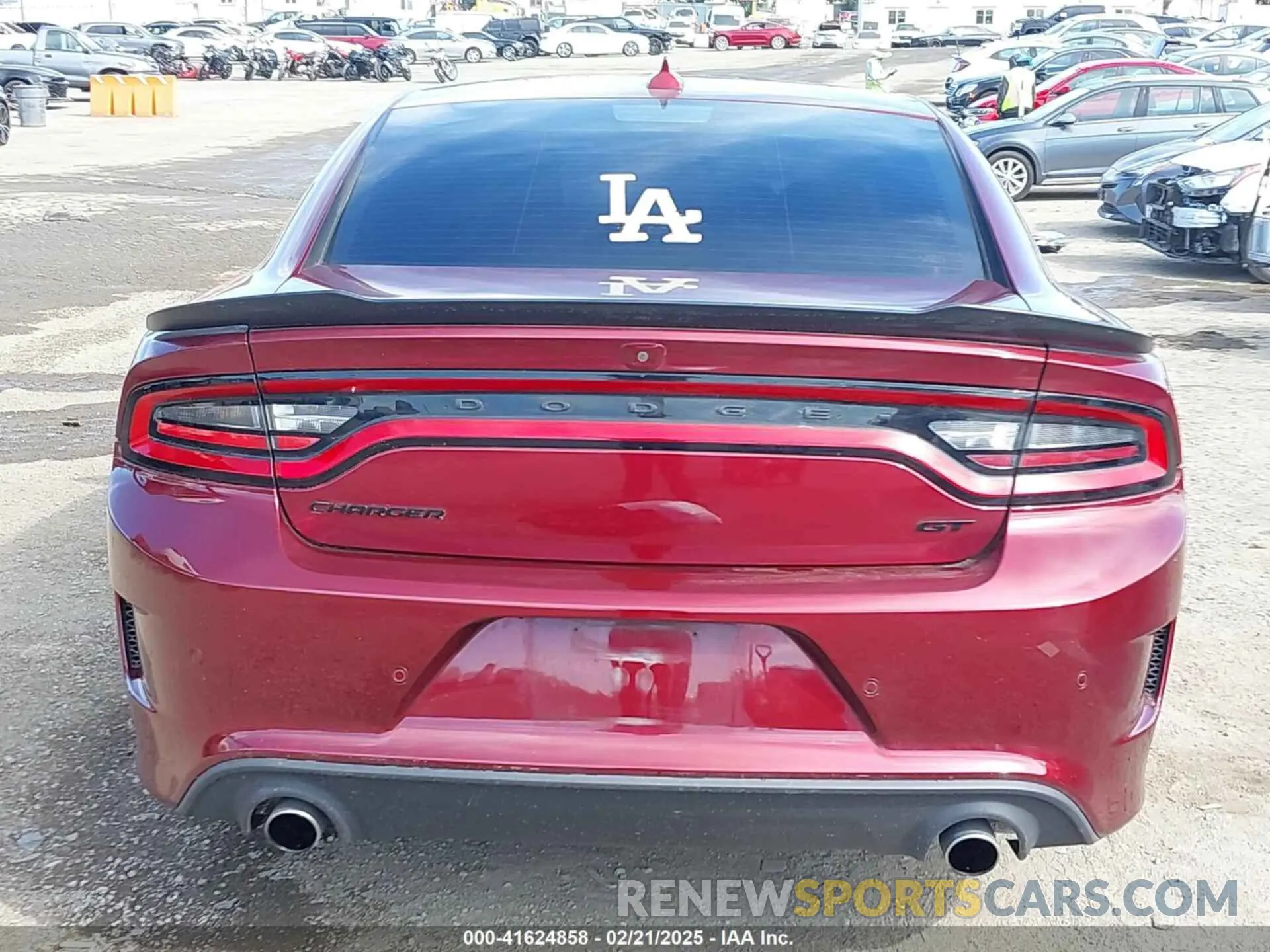 16 Photograph of a damaged car 2C3CDXHG4MH616947 DODGE CHARGER 2021