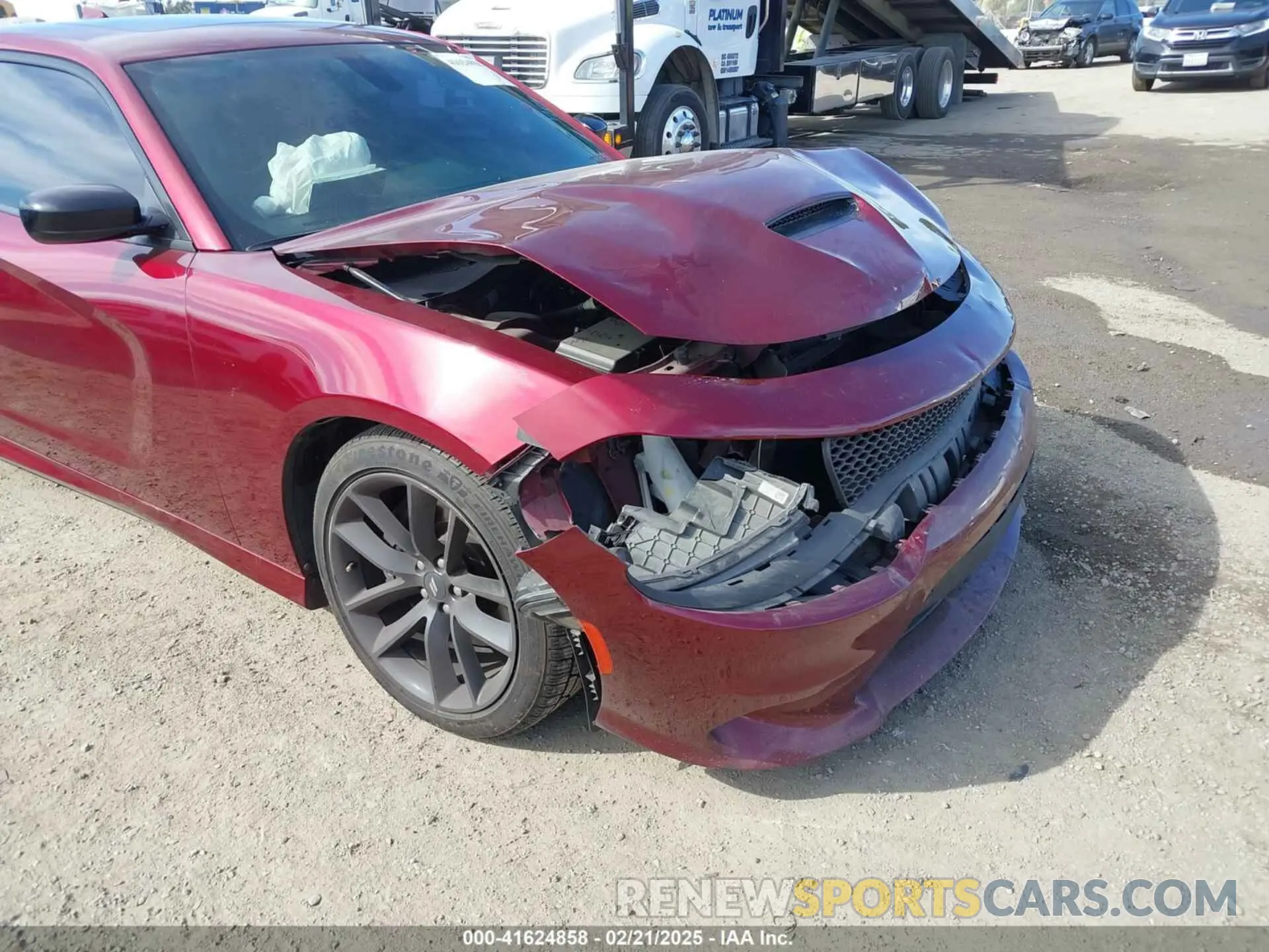 18 Photograph of a damaged car 2C3CDXHG4MH616947 DODGE CHARGER 2021