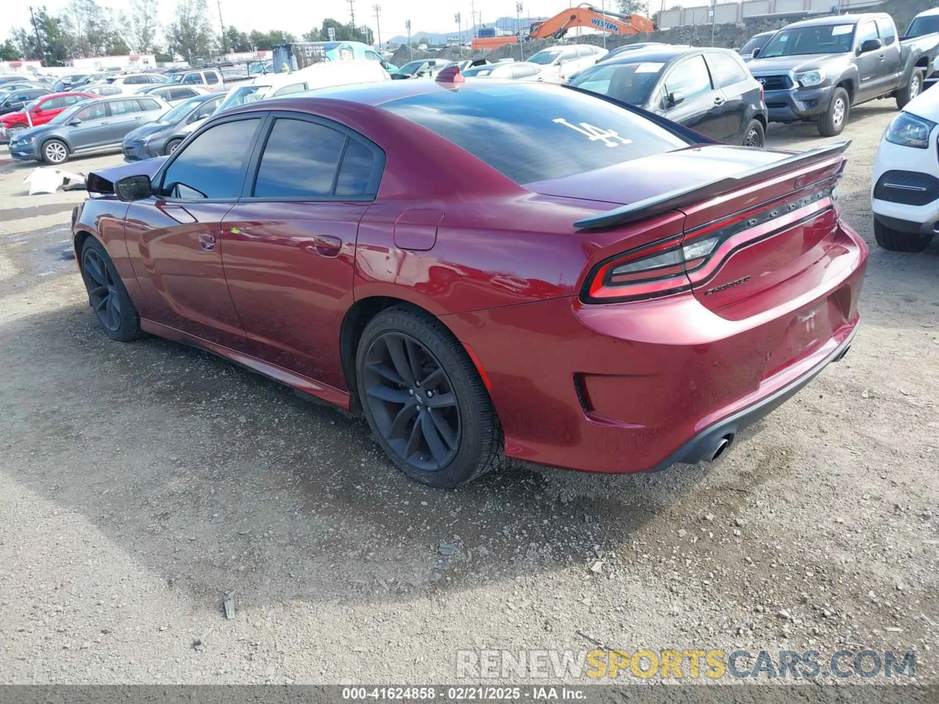 3 Photograph of a damaged car 2C3CDXHG4MH616947 DODGE CHARGER 2021