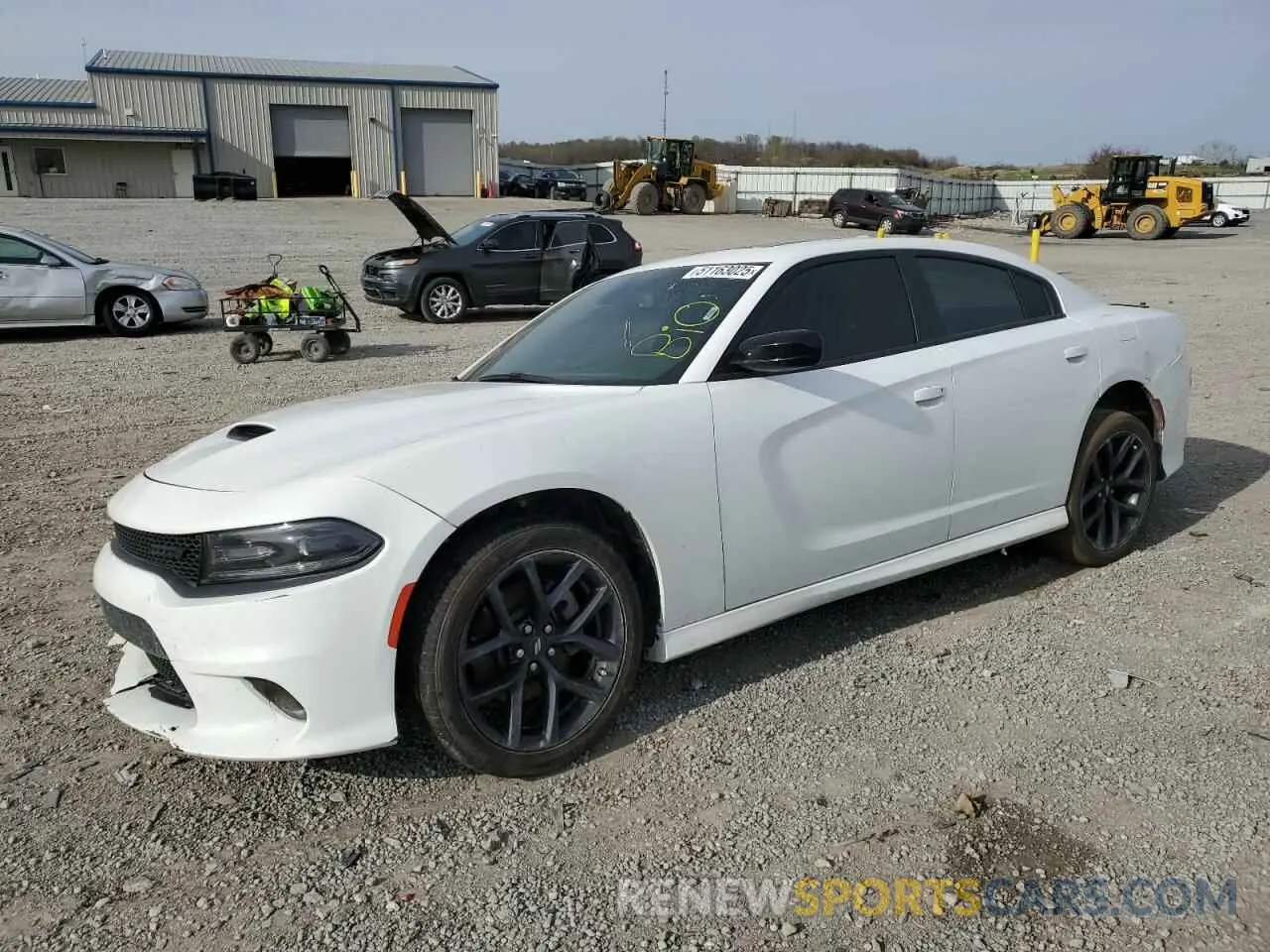 1 Photograph of a damaged car 2C3CDXHG4MH652198 DODGE CHARGER 2021