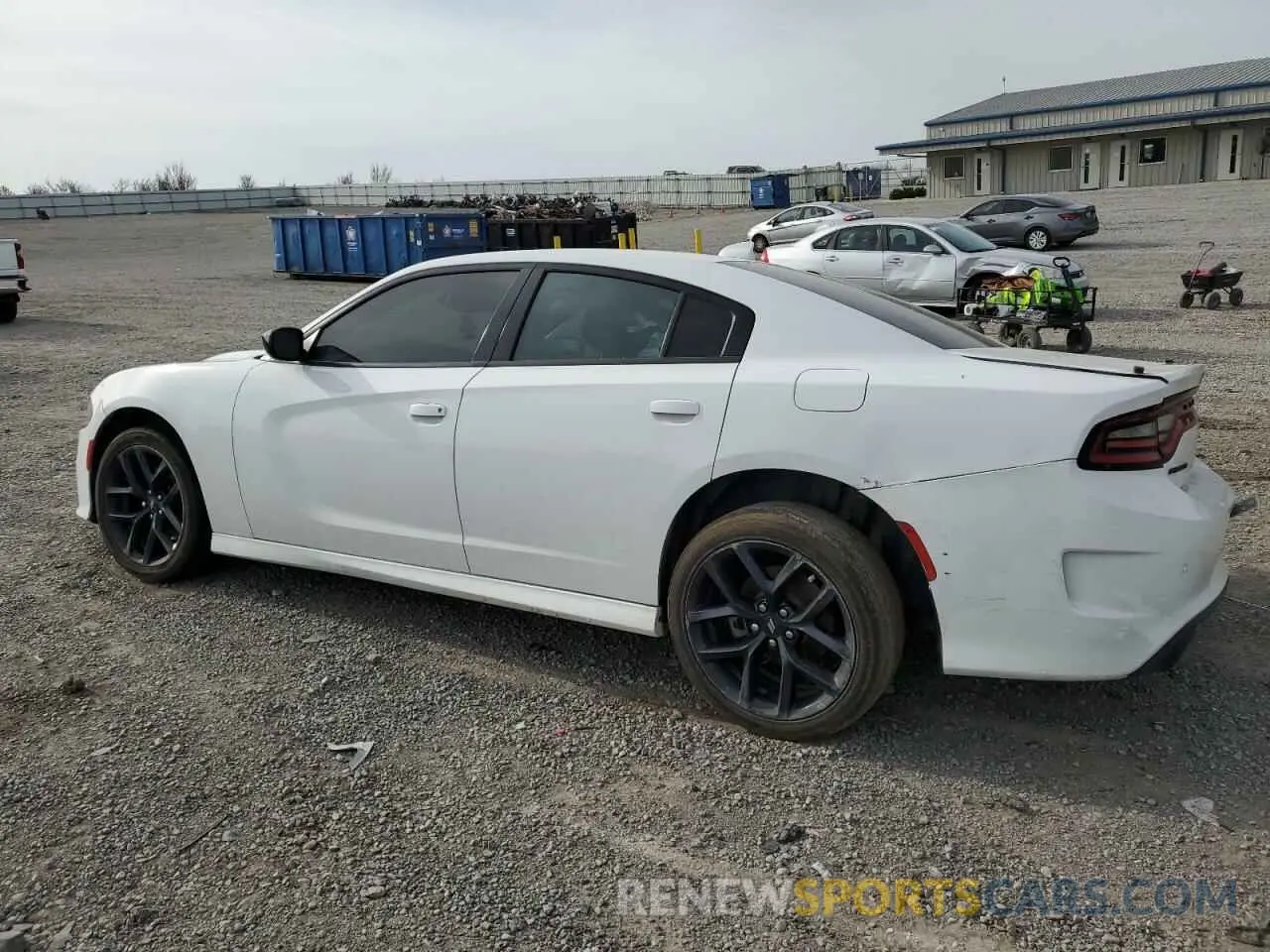 2 Photograph of a damaged car 2C3CDXHG4MH652198 DODGE CHARGER 2021