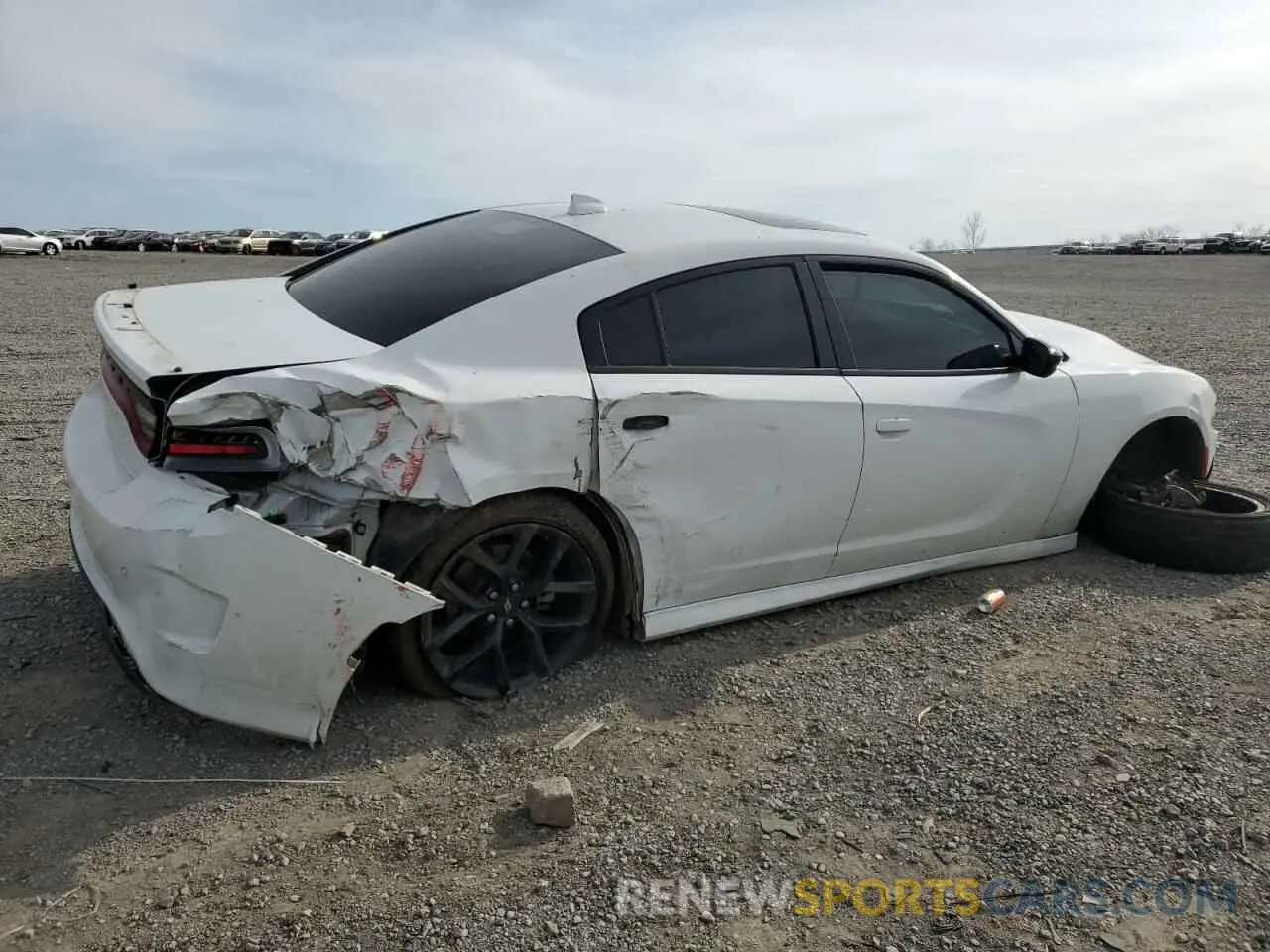 3 Photograph of a damaged car 2C3CDXHG4MH652198 DODGE CHARGER 2021