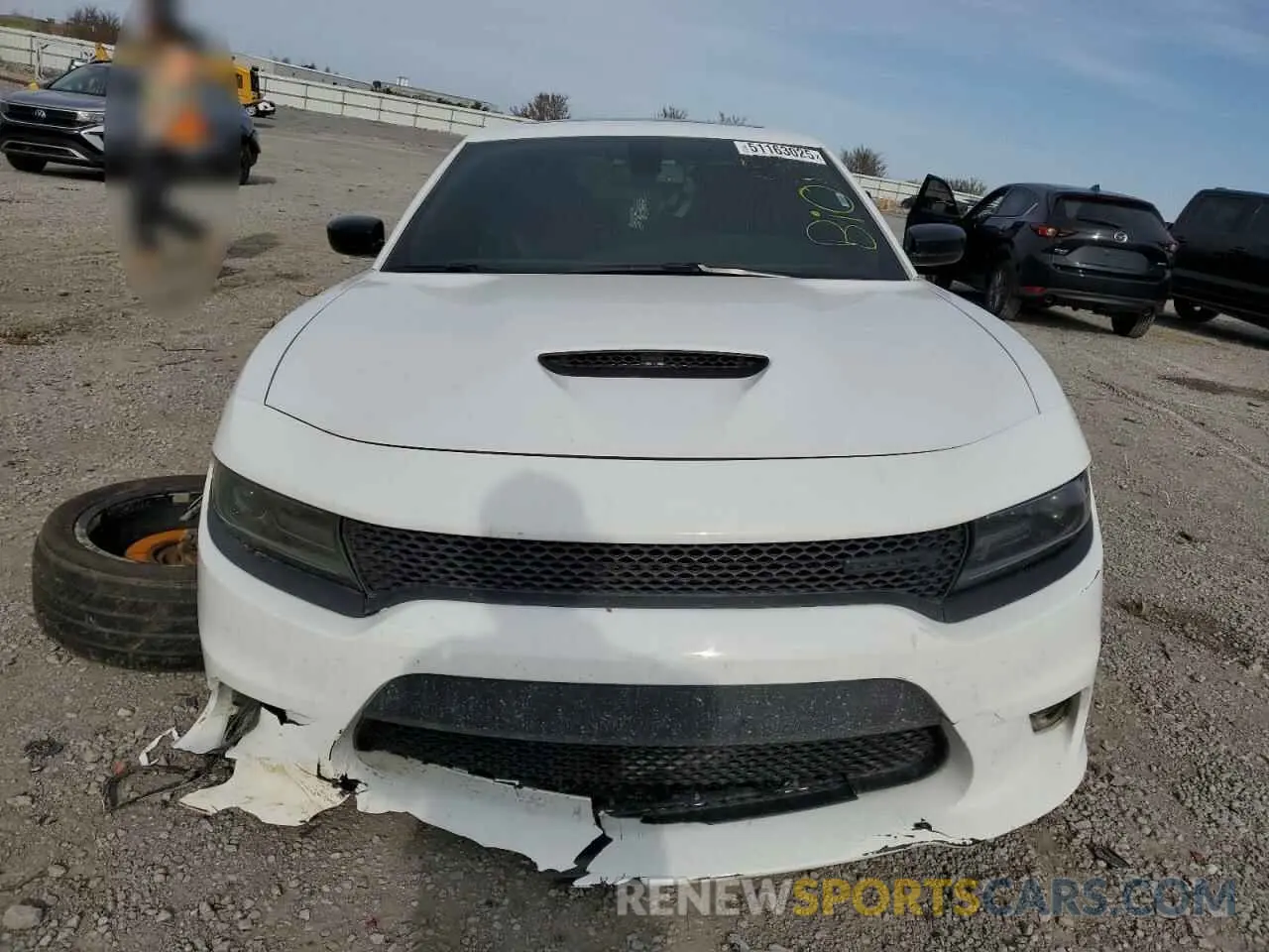 5 Photograph of a damaged car 2C3CDXHG4MH652198 DODGE CHARGER 2021