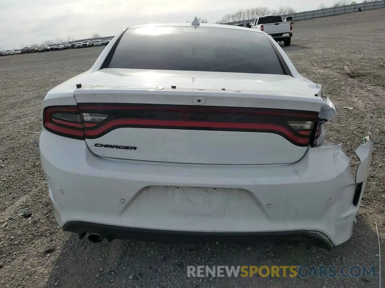 6 Photograph of a damaged car 2C3CDXHG4MH652198 DODGE CHARGER 2021