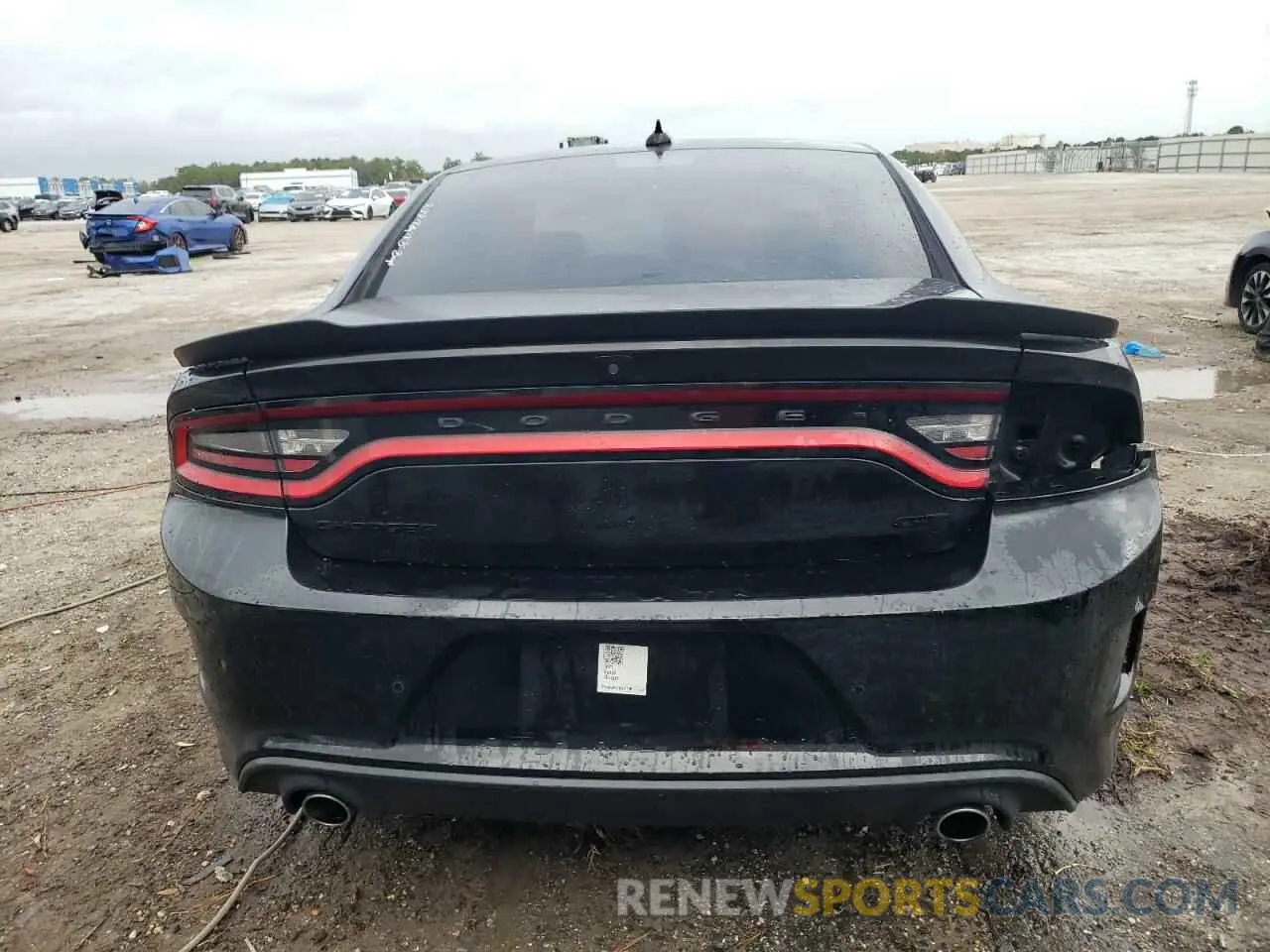 6 Photograph of a damaged car 2C3CDXHG5MH648290 DODGE CHARGER 2021