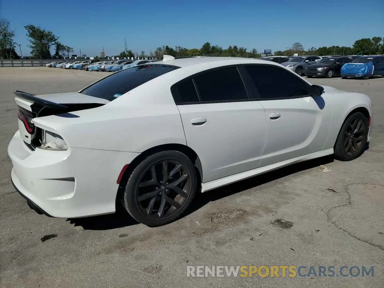 3 Photograph of a damaged car 2C3CDXHG5MH650184 DODGE CHARGER 2021