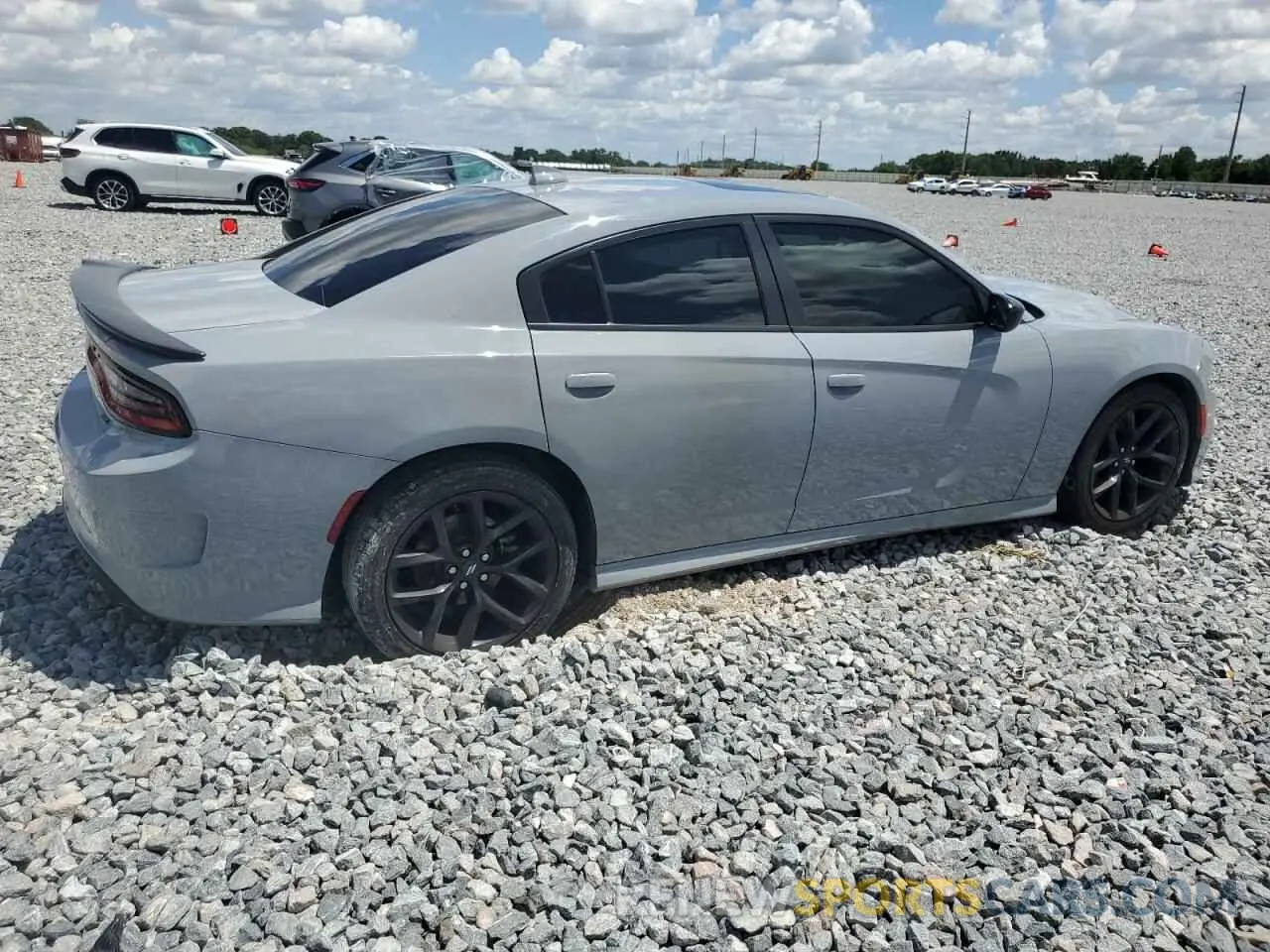 3 Photograph of a damaged car 2C3CDXHG6MH574717 DODGE CHARGER 2021