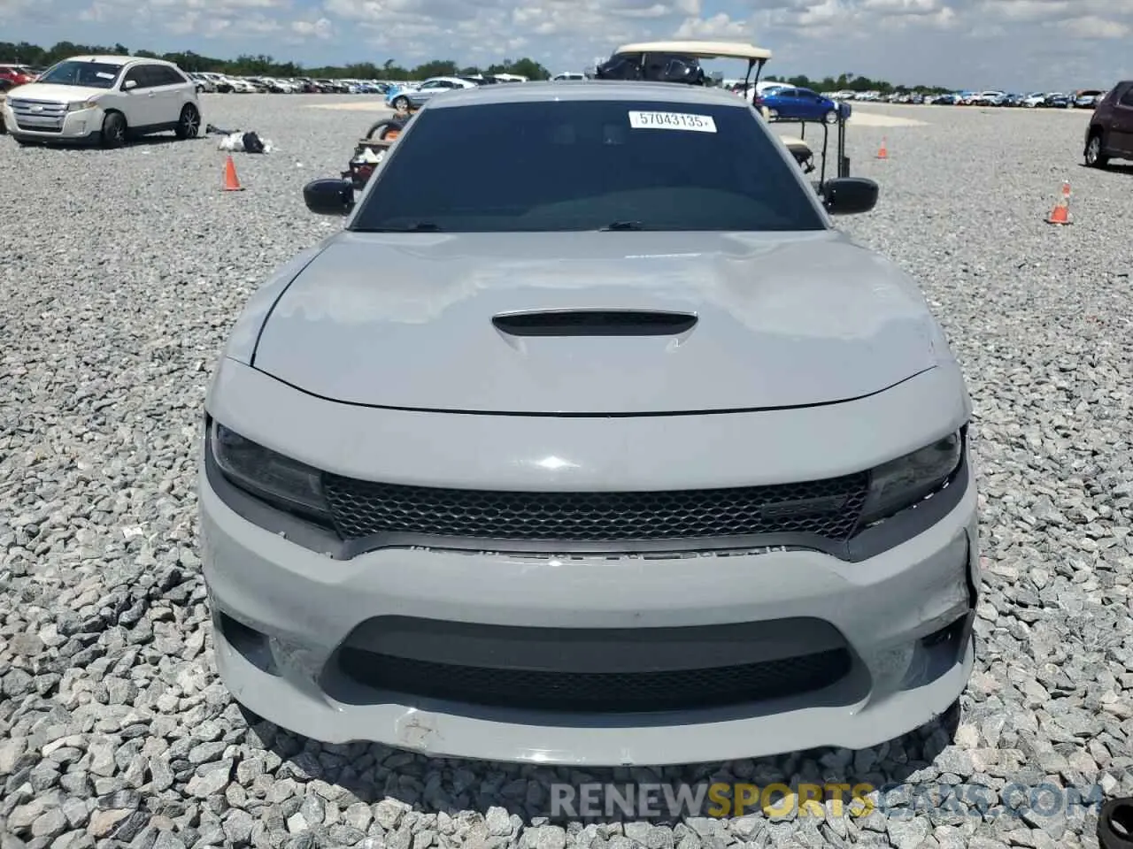 5 Photograph of a damaged car 2C3CDXHG6MH574717 DODGE CHARGER 2021