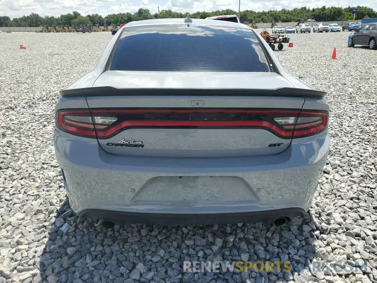 6 Photograph of a damaged car 2C3CDXHG6MH574717 DODGE CHARGER 2021