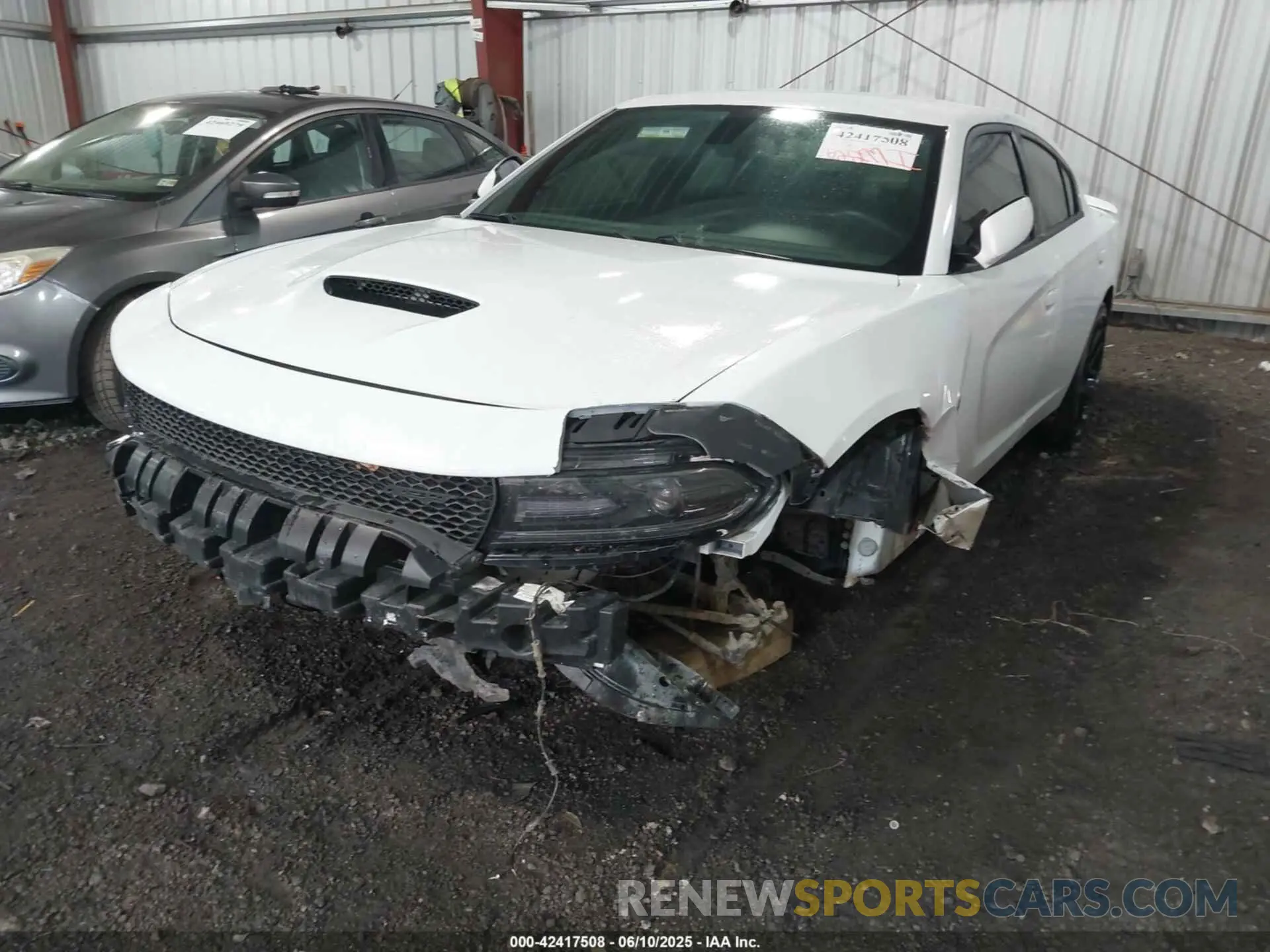 2 Photograph of a damaged car 2C3CDXHG7MH569073 DODGE CHARGER 2021