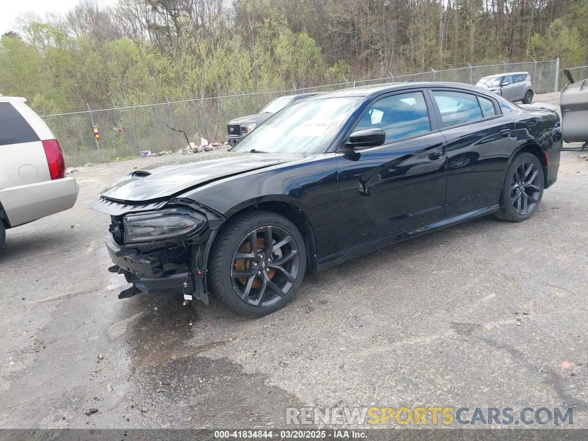 2 Photograph of a damaged car 2C3CDXHG7MH625643 DODGE CHARGER 2021
