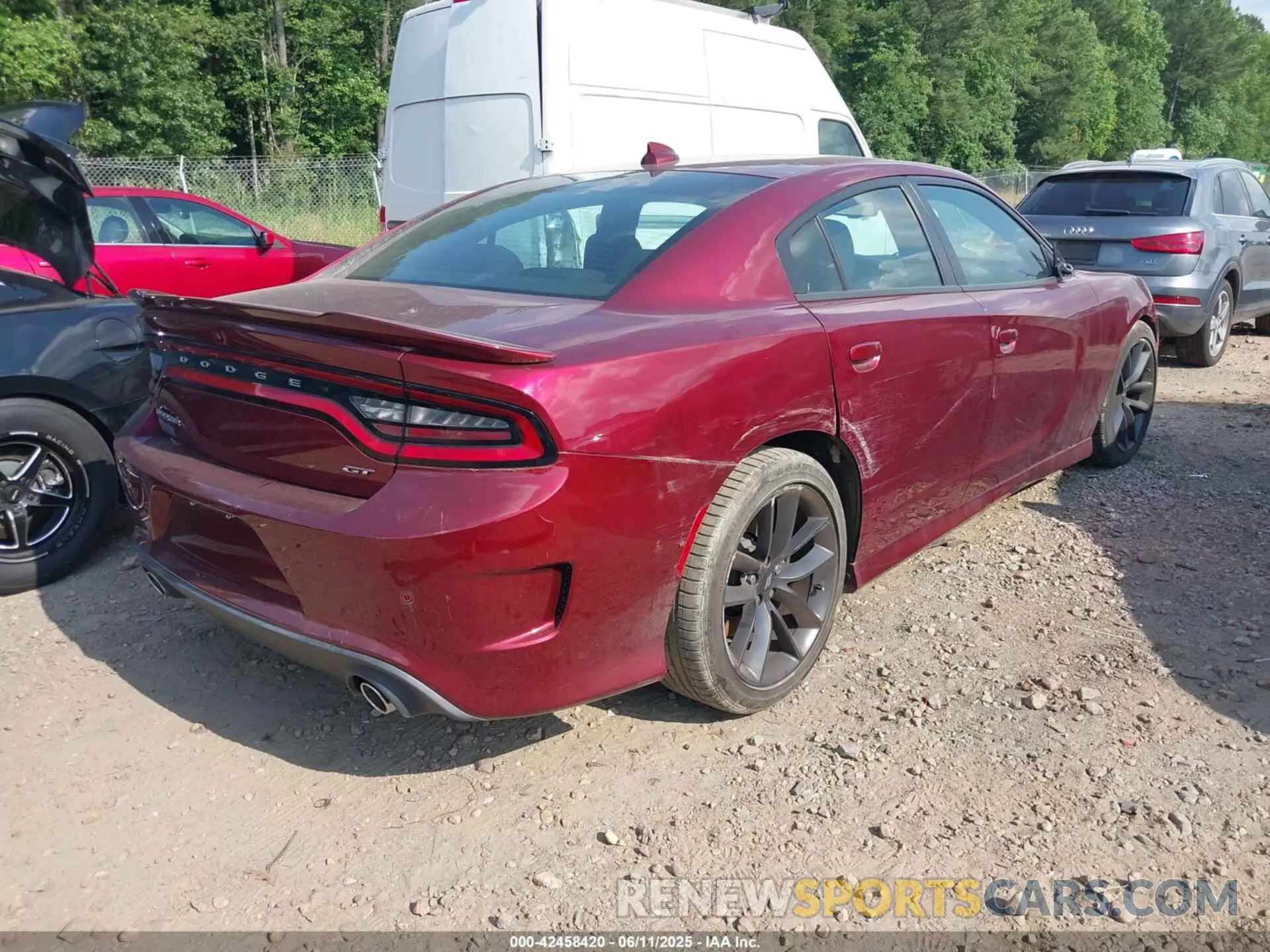 4 Photograph of a damaged car 2C3CDXHG8MH511358 DODGE CHARGER 2021
