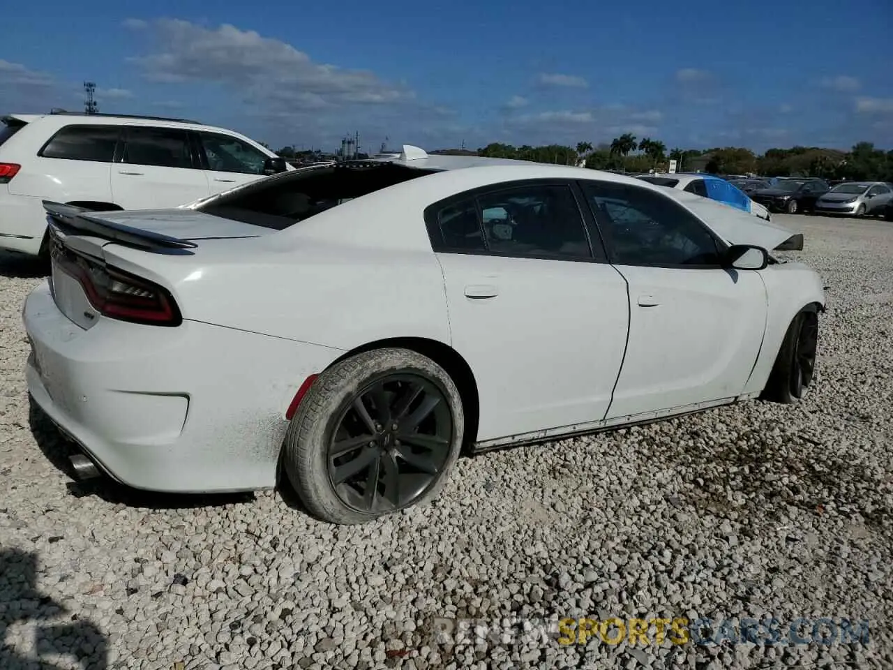 3 Photograph of a damaged car 2C3CDXHG8MH527334 DODGE CHARGER 2021