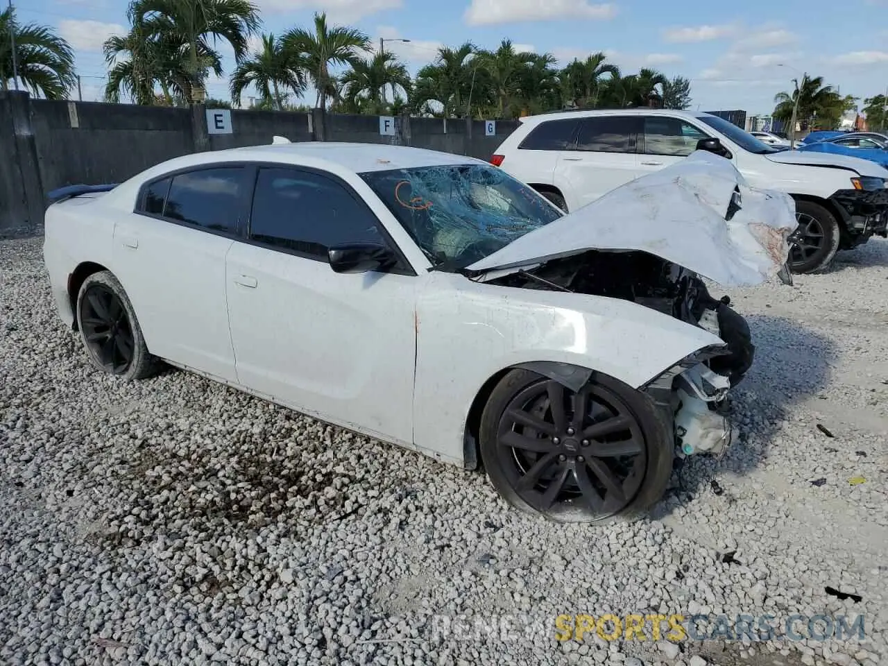 4 Photograph of a damaged car 2C3CDXHG8MH527334 DODGE CHARGER 2021
