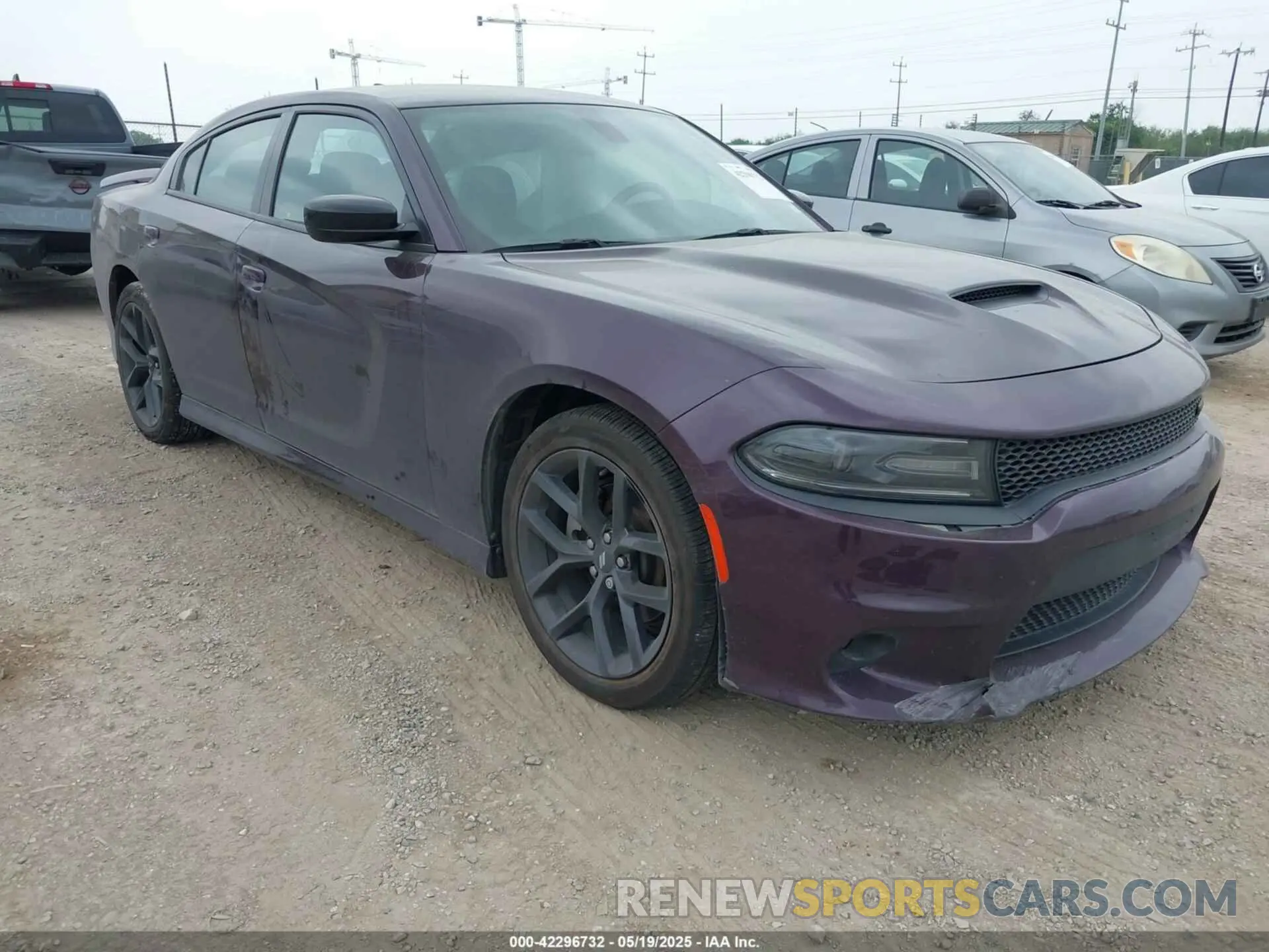 1 Photograph of a damaged car 2C3CDXHG8MH592023 DODGE CHARGER 2021