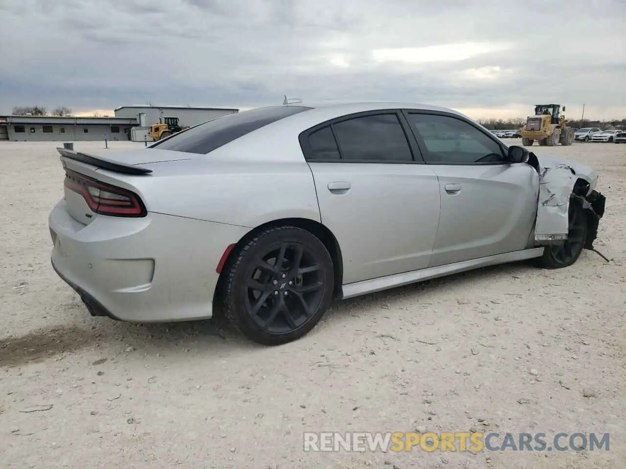 3 Photograph of a damaged car 2C3CDXHG8MH600797 DODGE CHARGER 2021