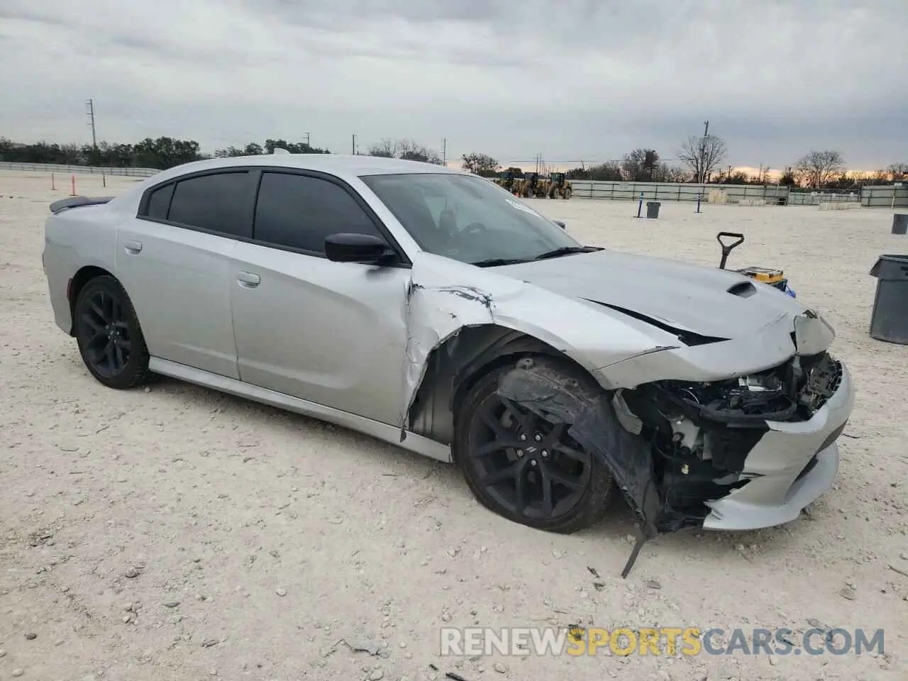 4 Photograph of a damaged car 2C3CDXHG8MH600797 DODGE CHARGER 2021
