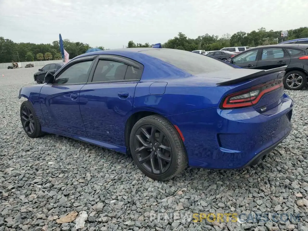 2 Photograph of a damaged car 2C3CDXHG8MH626042 DODGE CHARGER 2021