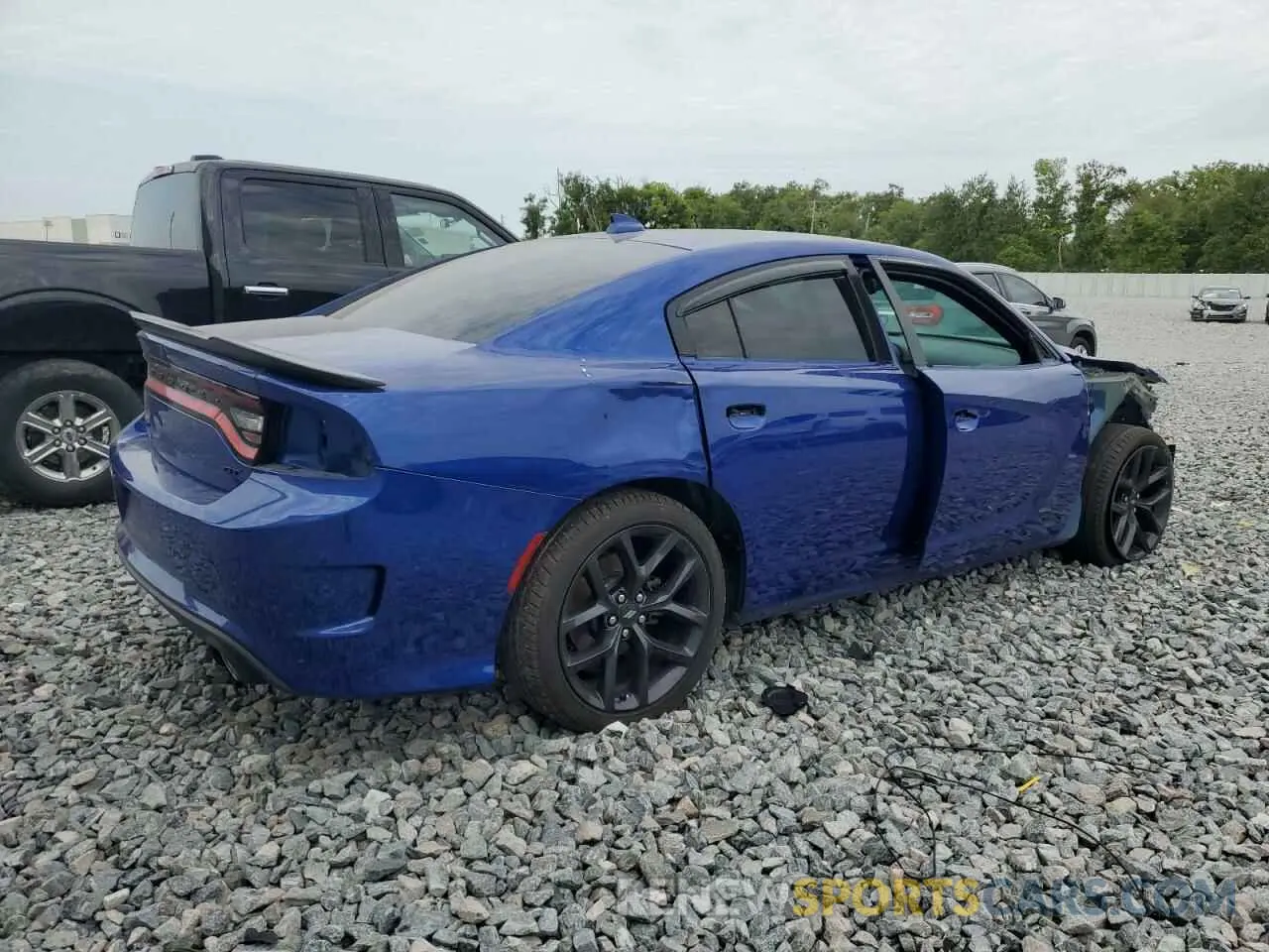 3 Photograph of a damaged car 2C3CDXHG8MH626042 DODGE CHARGER 2021