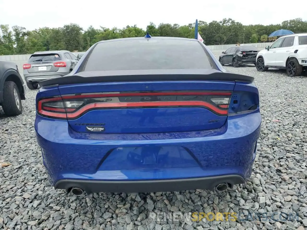 6 Photograph of a damaged car 2C3CDXHG8MH626042 DODGE CHARGER 2021