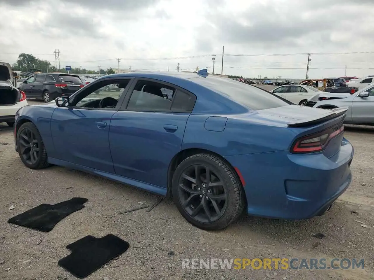 2 Photograph of a damaged car 2C3CDXHG8MH633654 DODGE CHARGER 2021