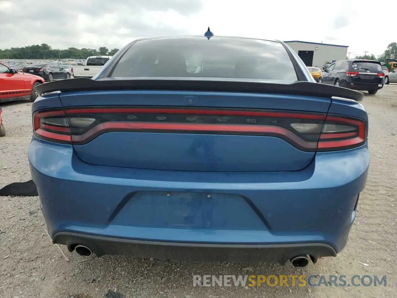 6 Photograph of a damaged car 2C3CDXHG8MH633654 DODGE CHARGER 2021