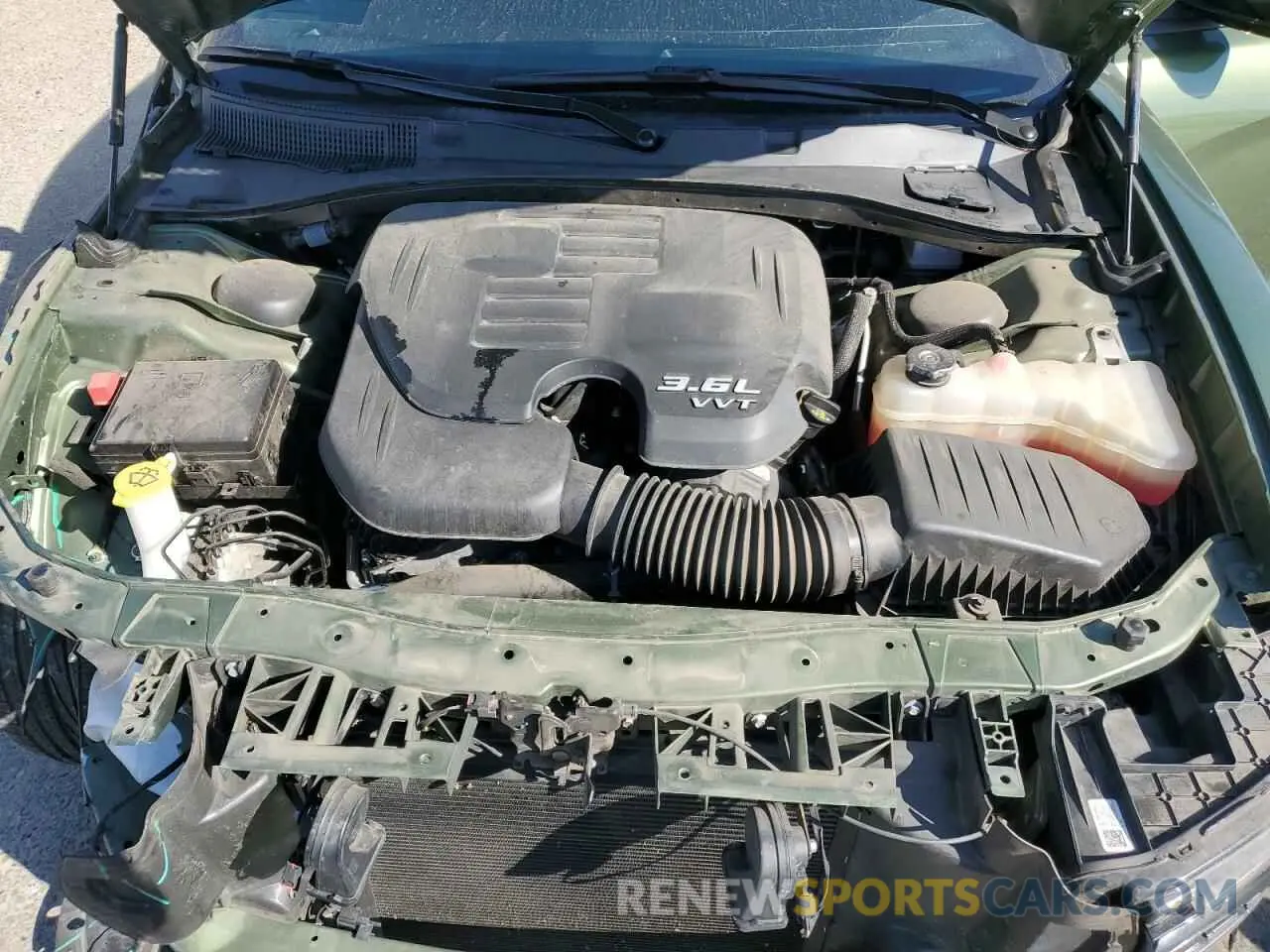 11 Photograph of a damaged car 2C3CDXHG8MH656075 DODGE CHARGER 2021