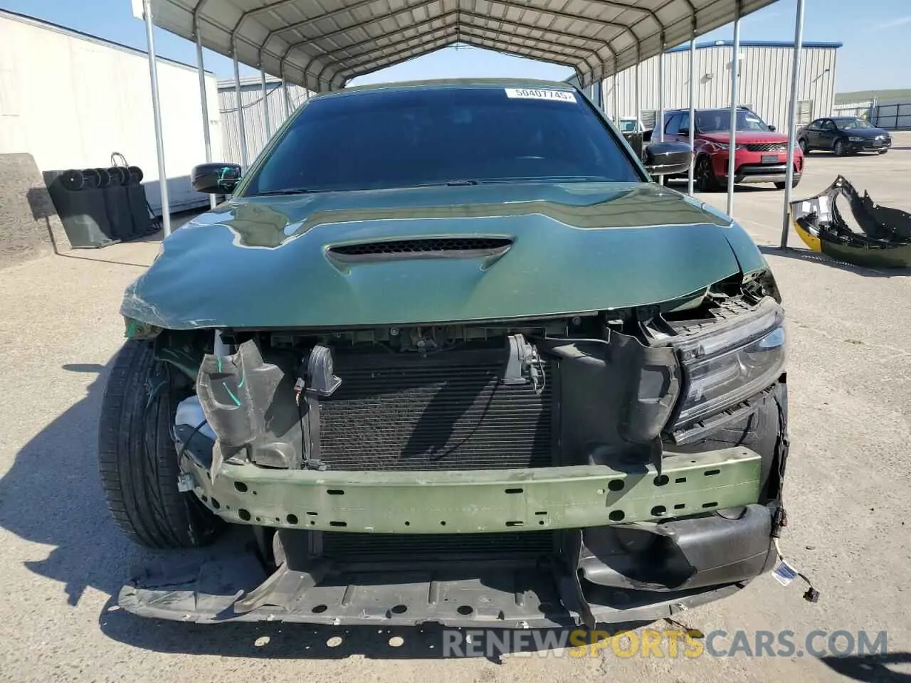 5 Photograph of a damaged car 2C3CDXHG8MH656075 DODGE CHARGER 2021
