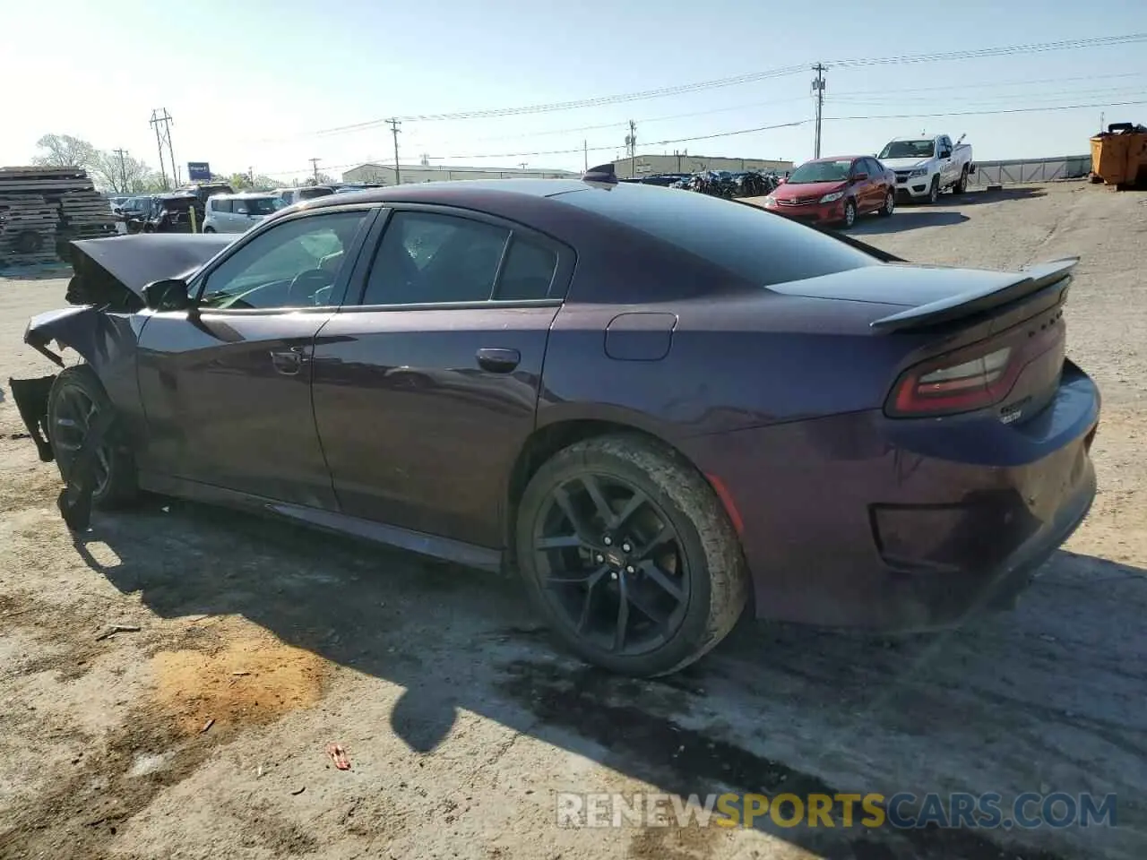 2 Photograph of a damaged car 2C3CDXHG9MH569611 DODGE CHARGER 2021