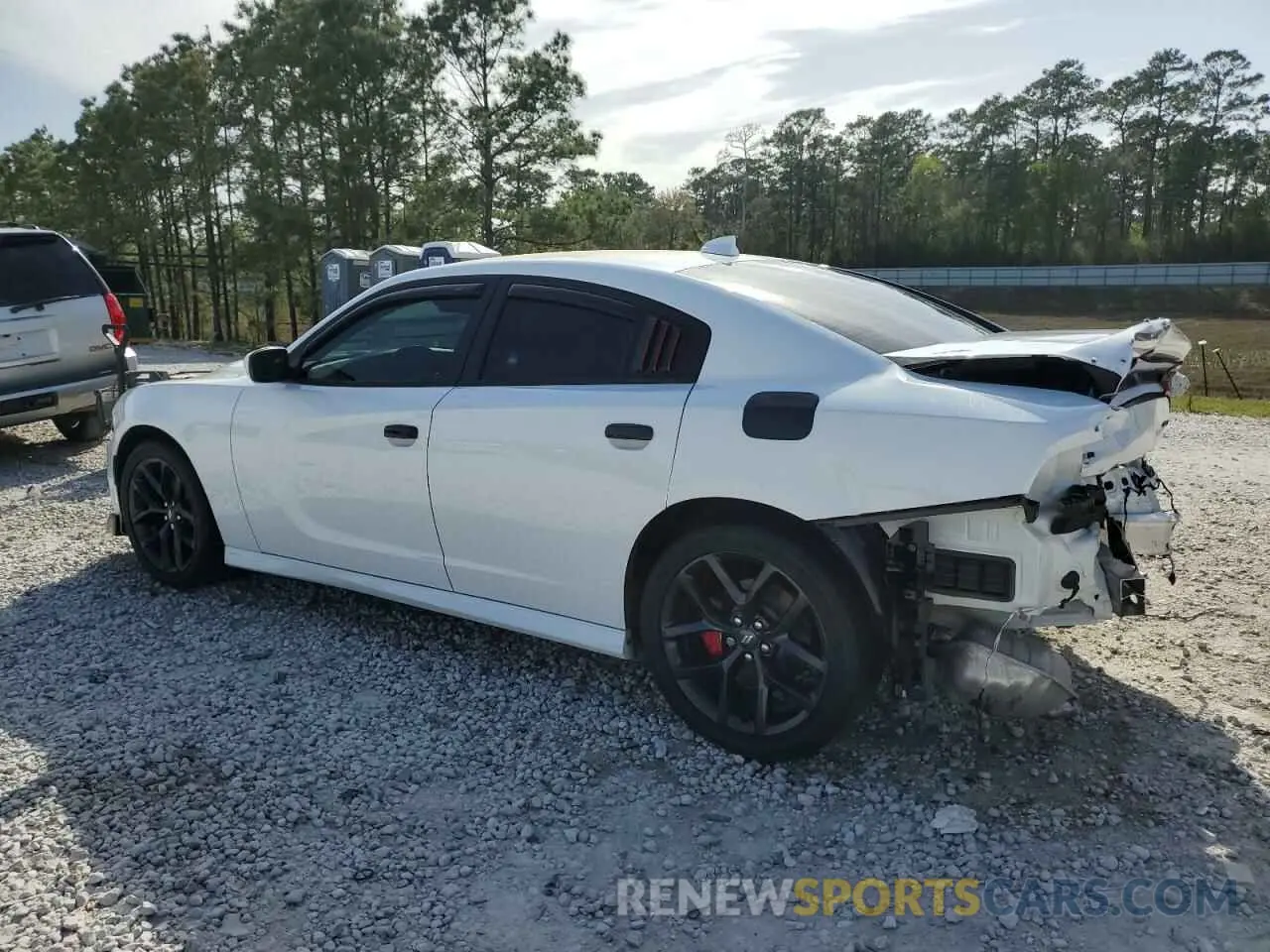 2 Photograph of a damaged car 2C3CDXHG9MH603949 DODGE CHARGER 2021