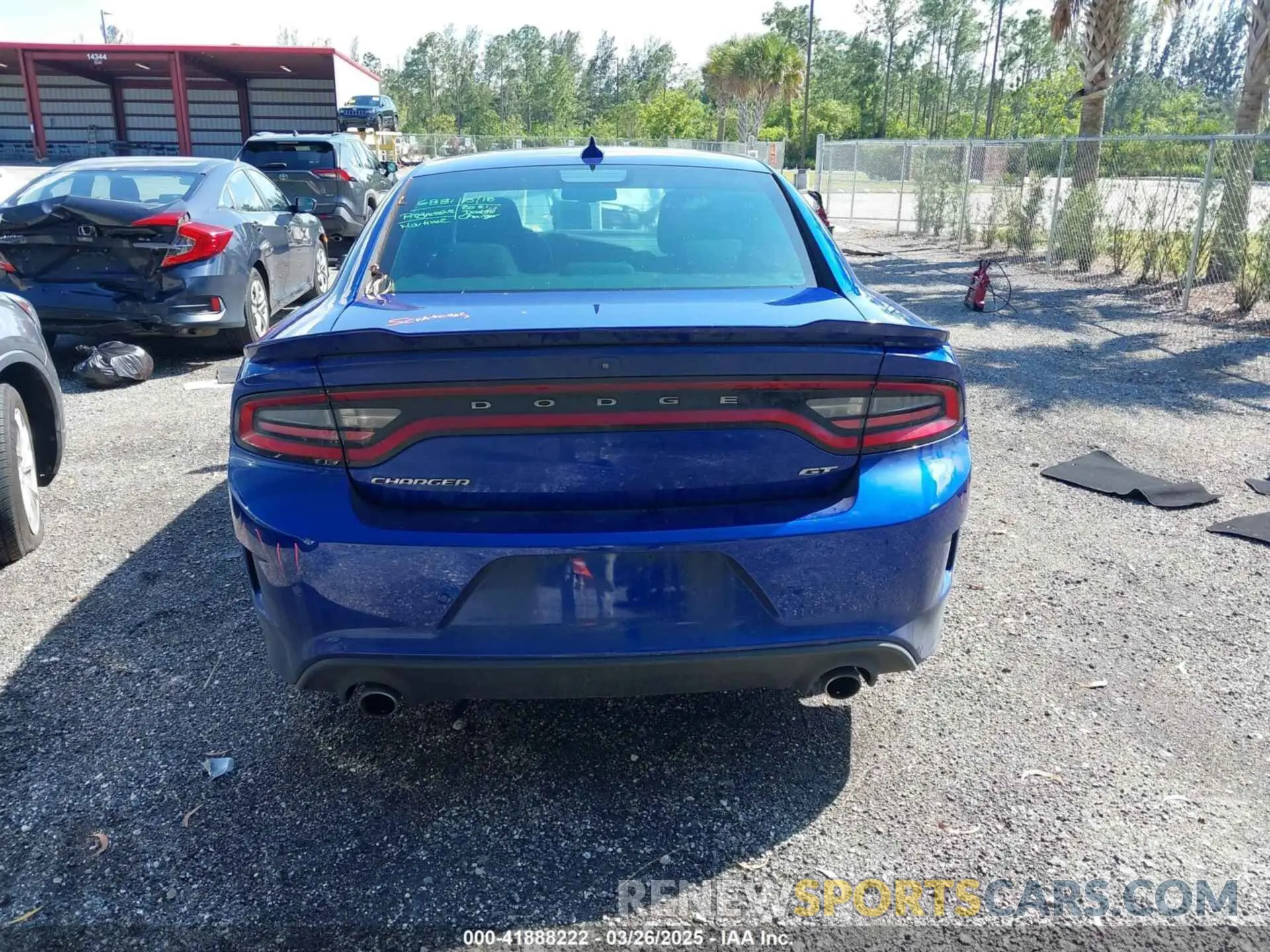 16 Photograph of a damaged car 2C3CDXHG9MH605376 DODGE CHARGER 2021