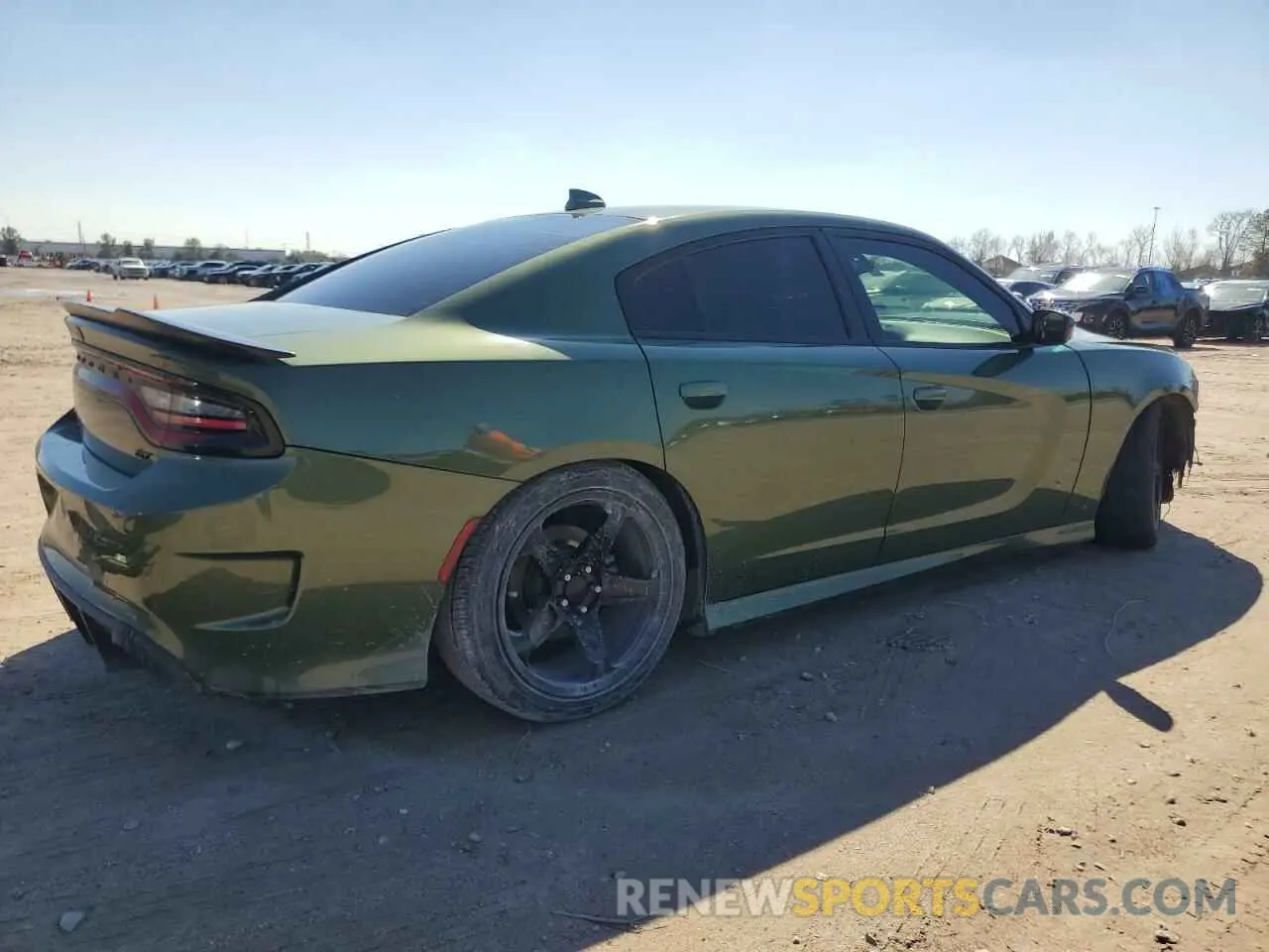 3 Photograph of a damaged car 2C3CDXHG9MH612232 DODGE CHARGER 2021