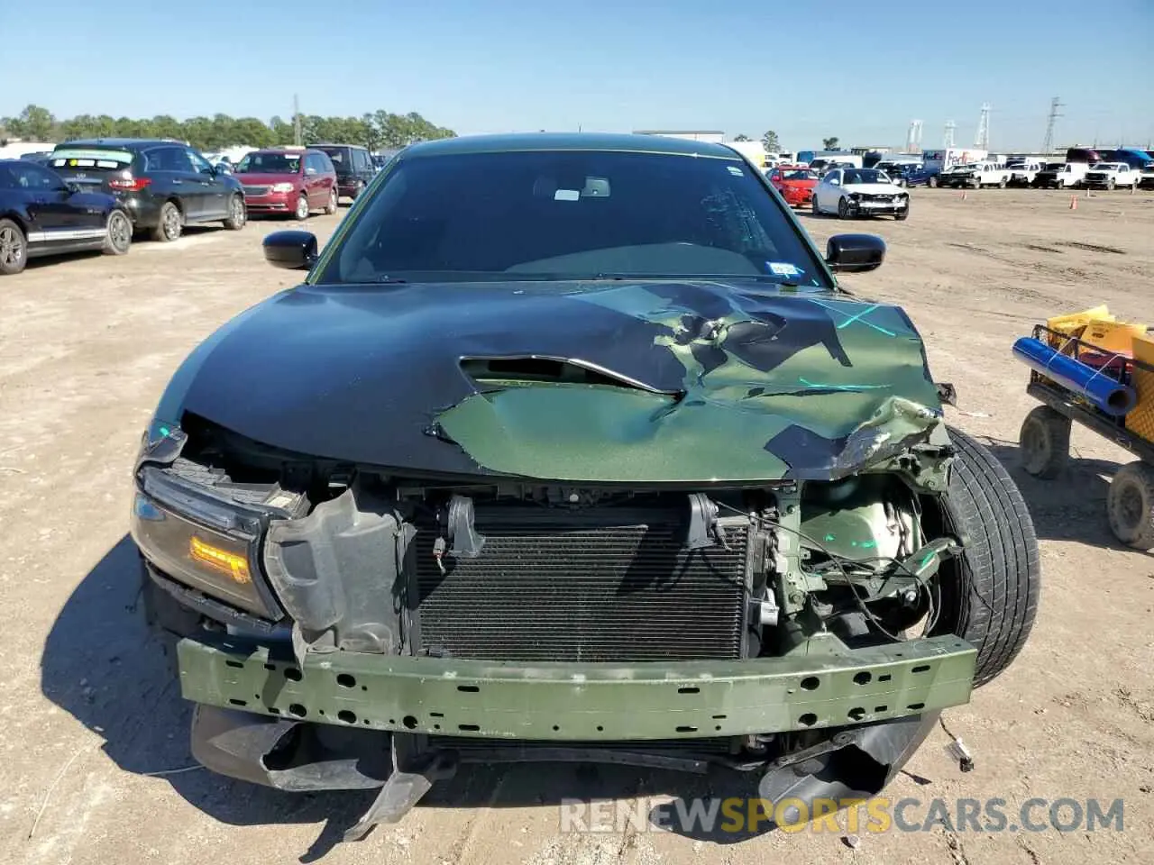 5 Photograph of a damaged car 2C3CDXHG9MH612232 DODGE CHARGER 2021
