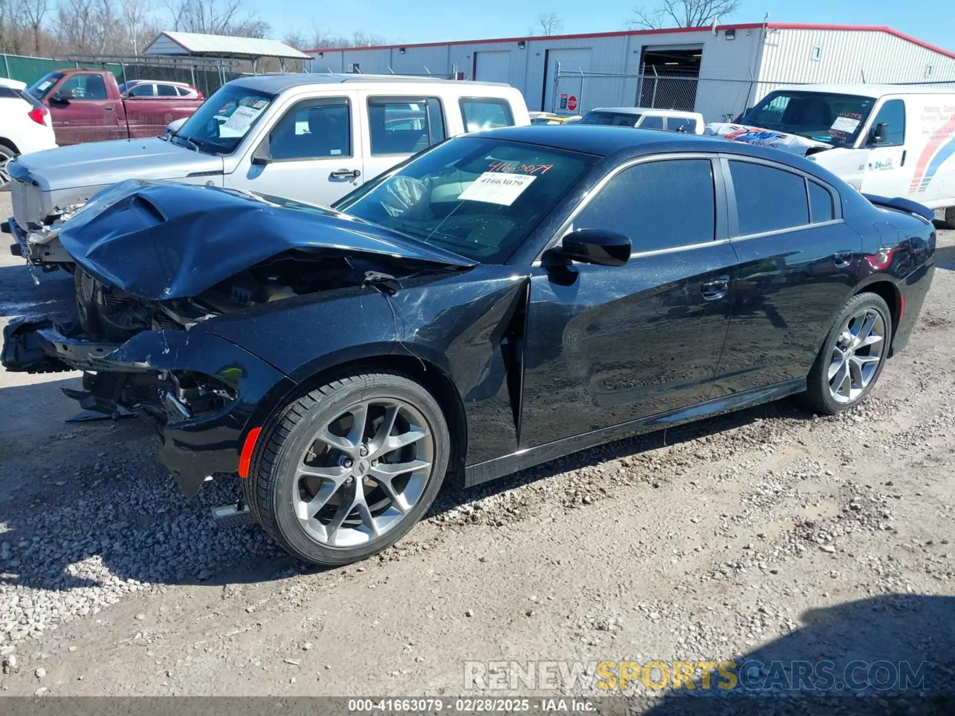 2 Photograph of a damaged car 2C3CDXHG9MH679252 DODGE CHARGER 2021