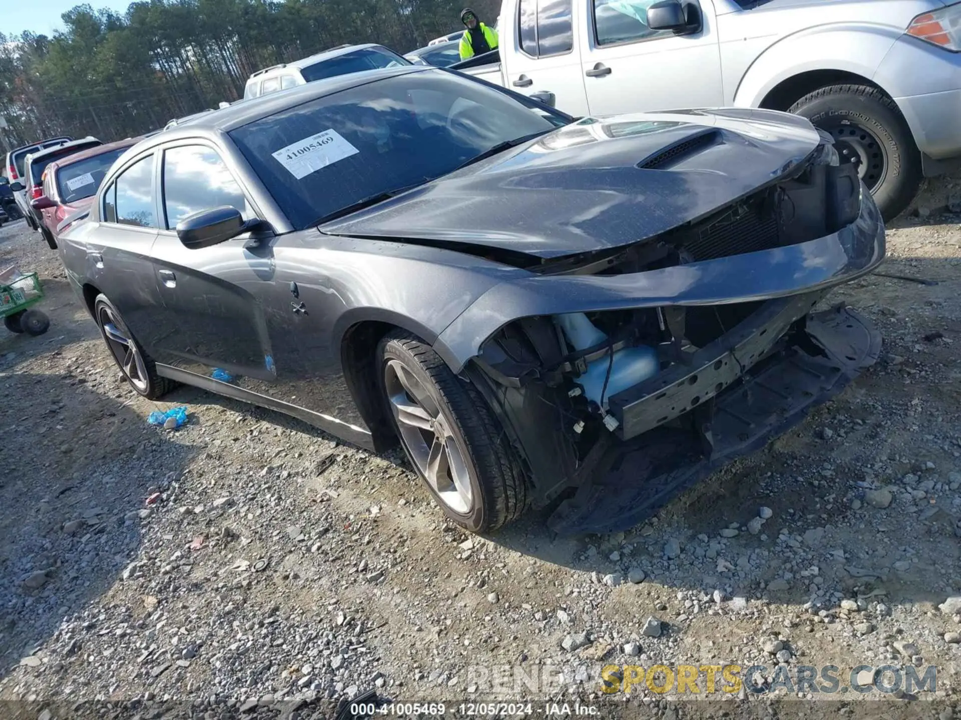 1 Photograph of a damaged car 2C3CDXHGXMH605662 DODGE CHARGER 2021