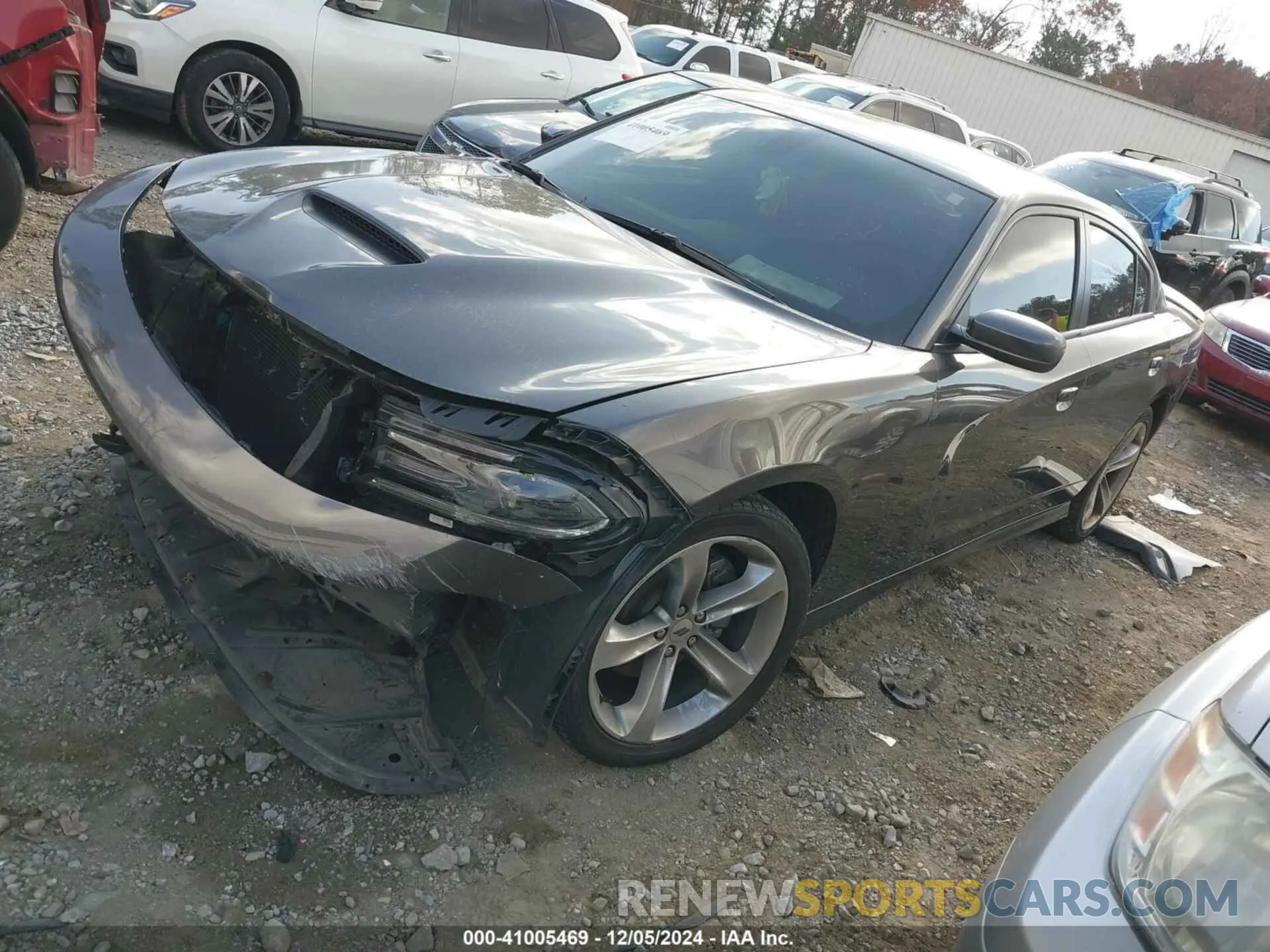 2 Photograph of a damaged car 2C3CDXHGXMH605662 DODGE CHARGER 2021